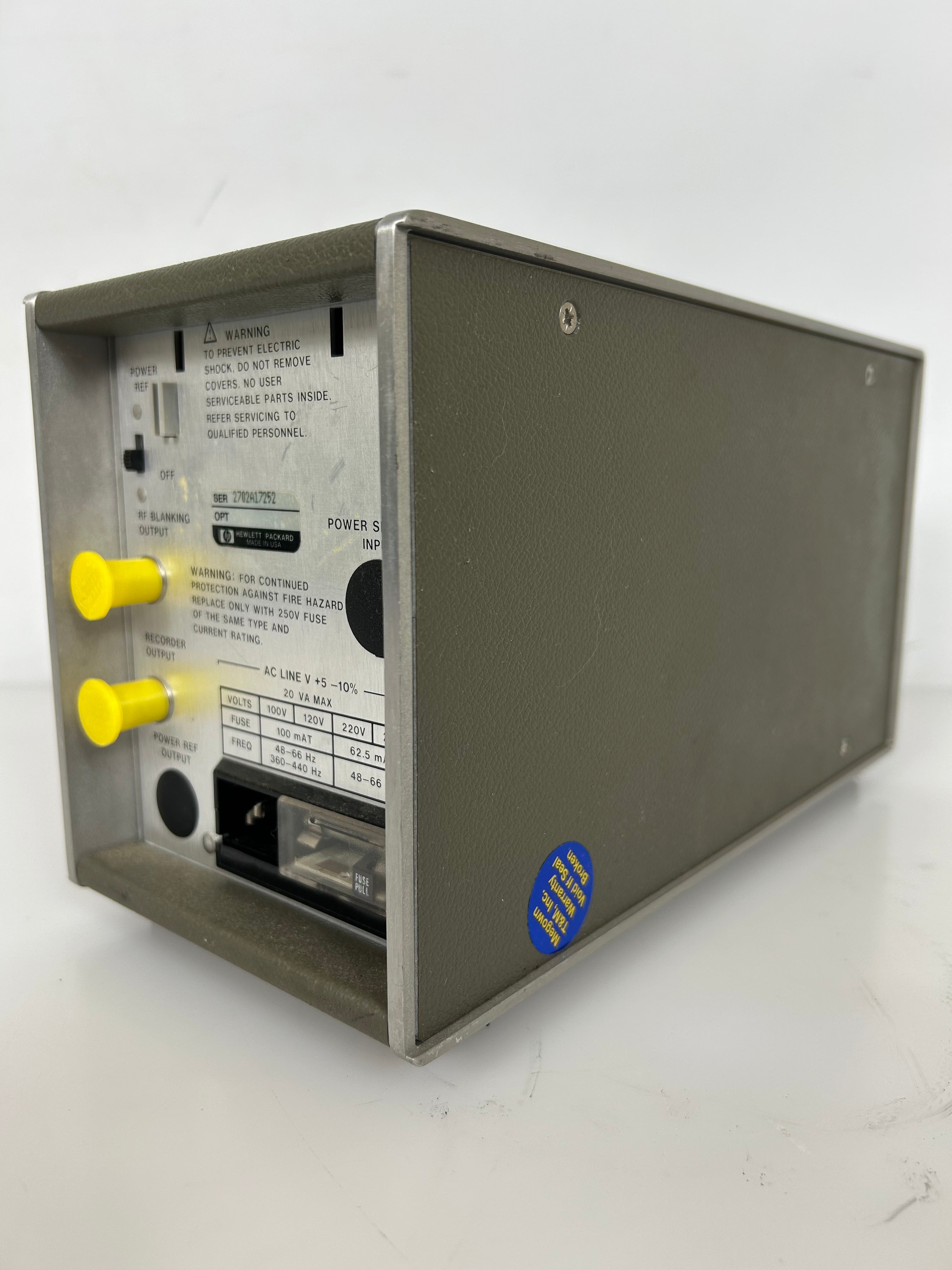 HP 435B Analog Power Meter