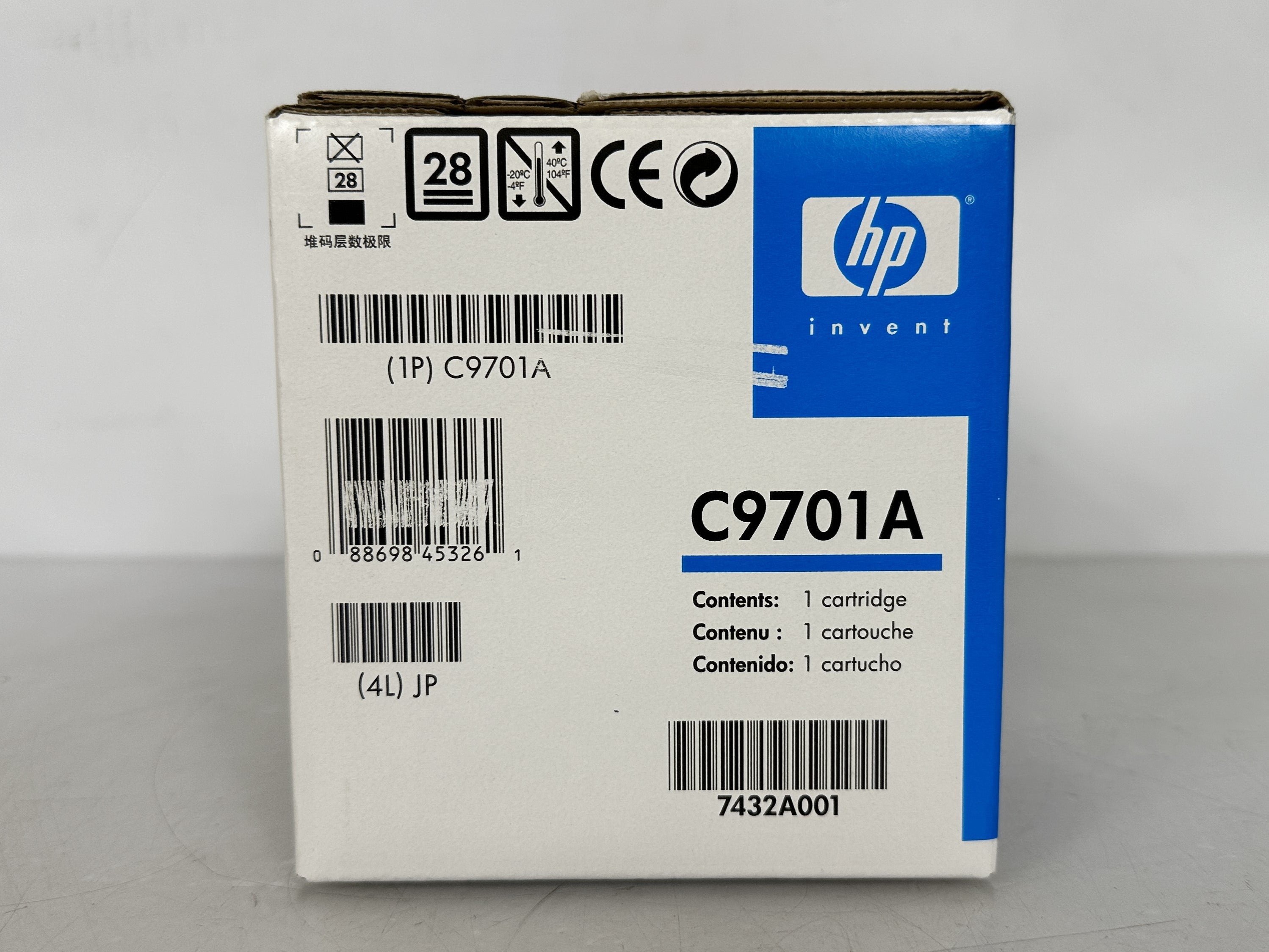 HP C9701A Cyan Toner Cartridge