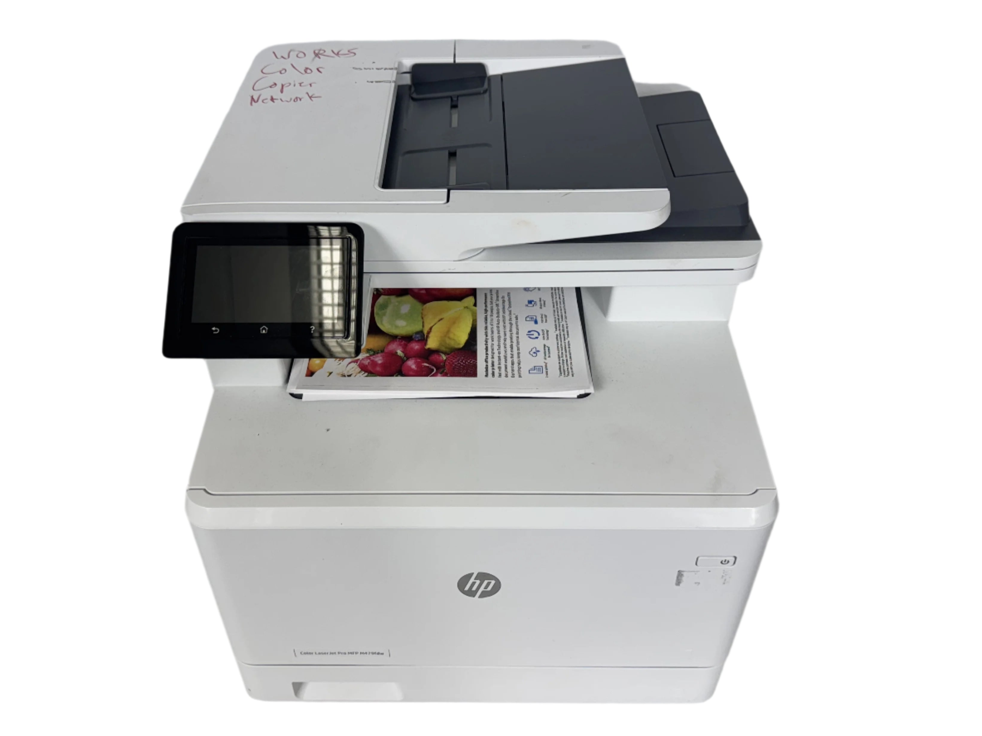 HP Color LaserJet Pro MFP M479fdw Laser Printer *Print Marks*