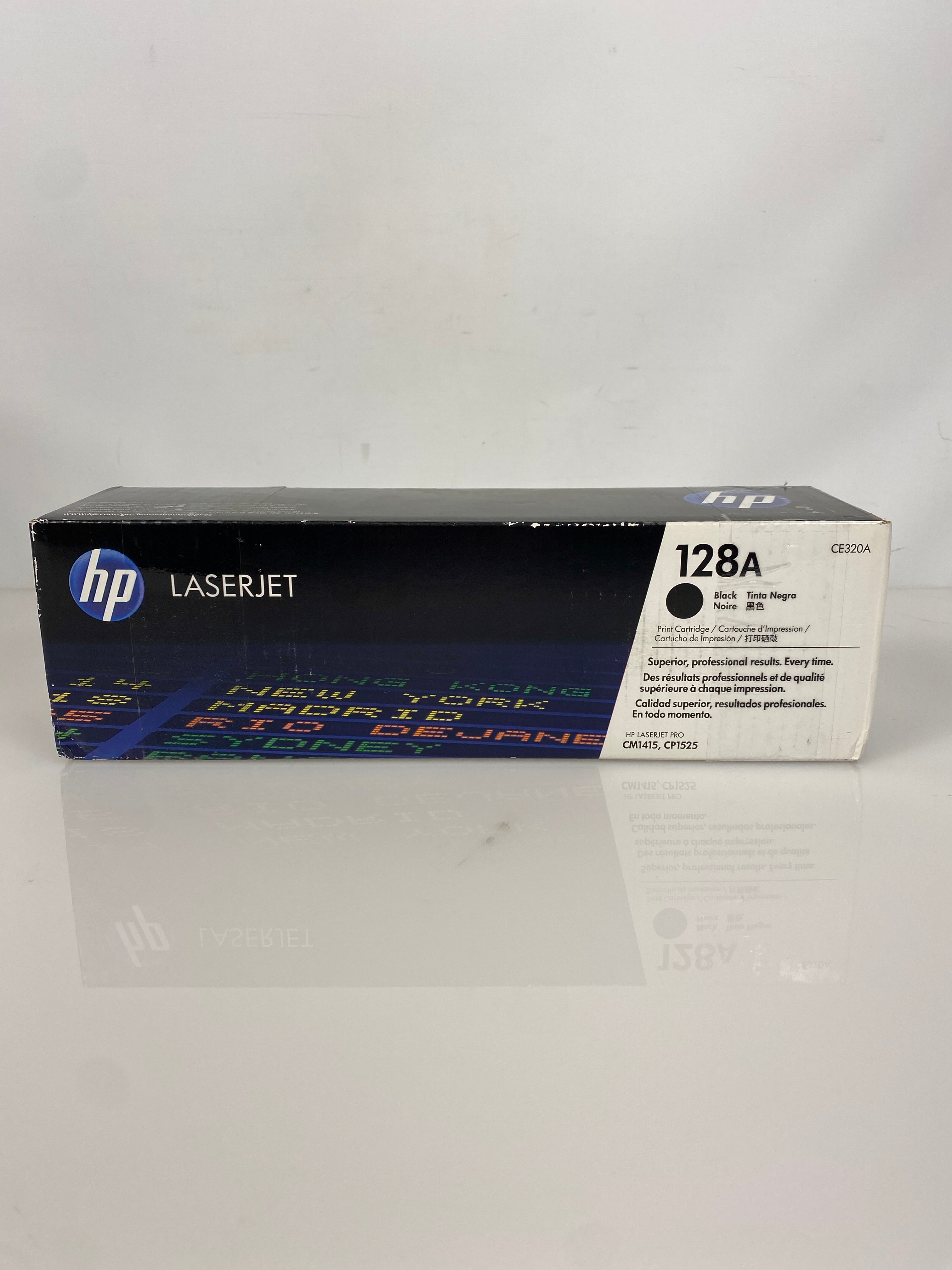 HP LaserJet 128A CE320A Black Toner Cartridge *New*