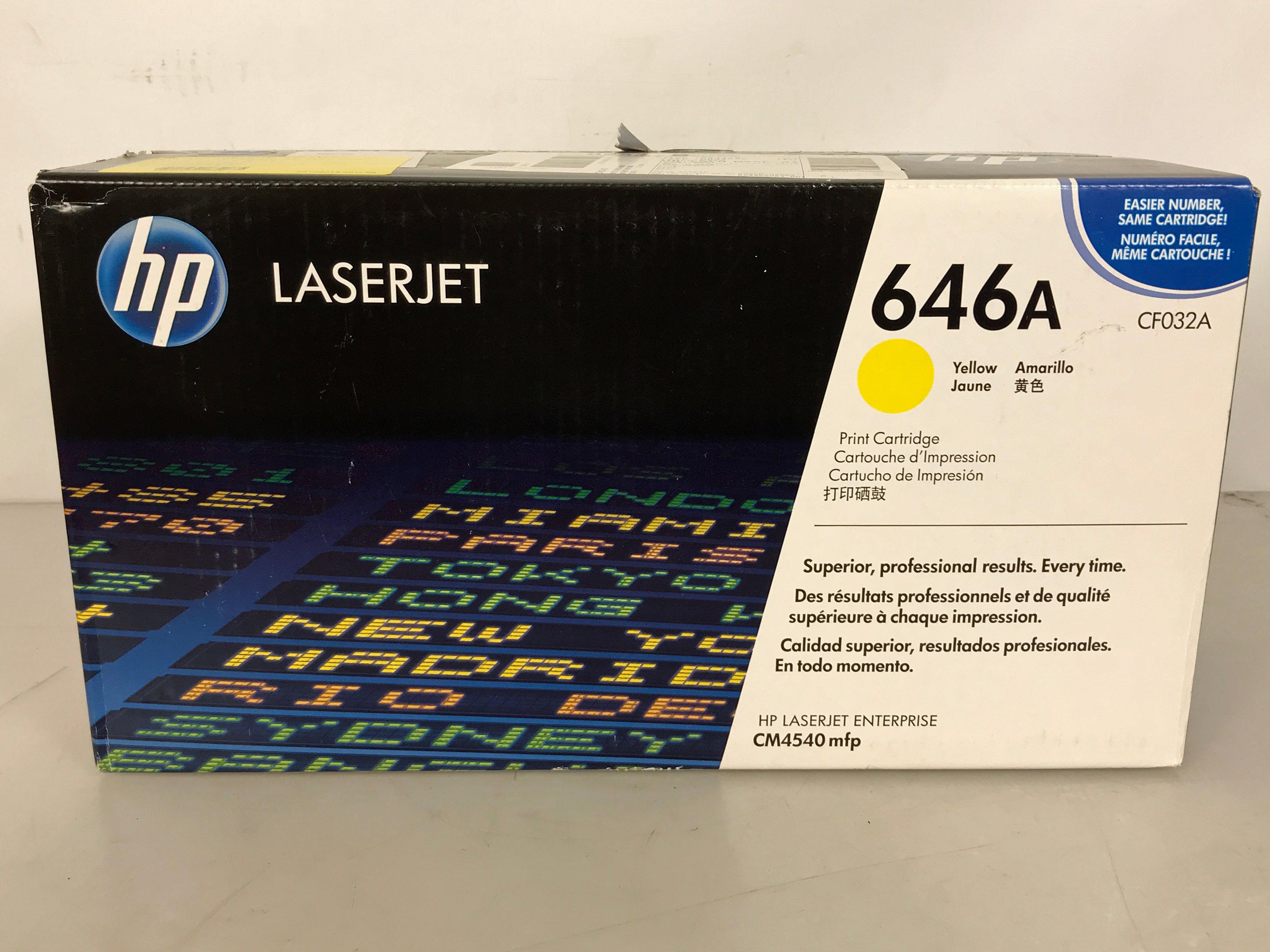 HP LaserJet 646A CF032A Yellow Toner Cartridge