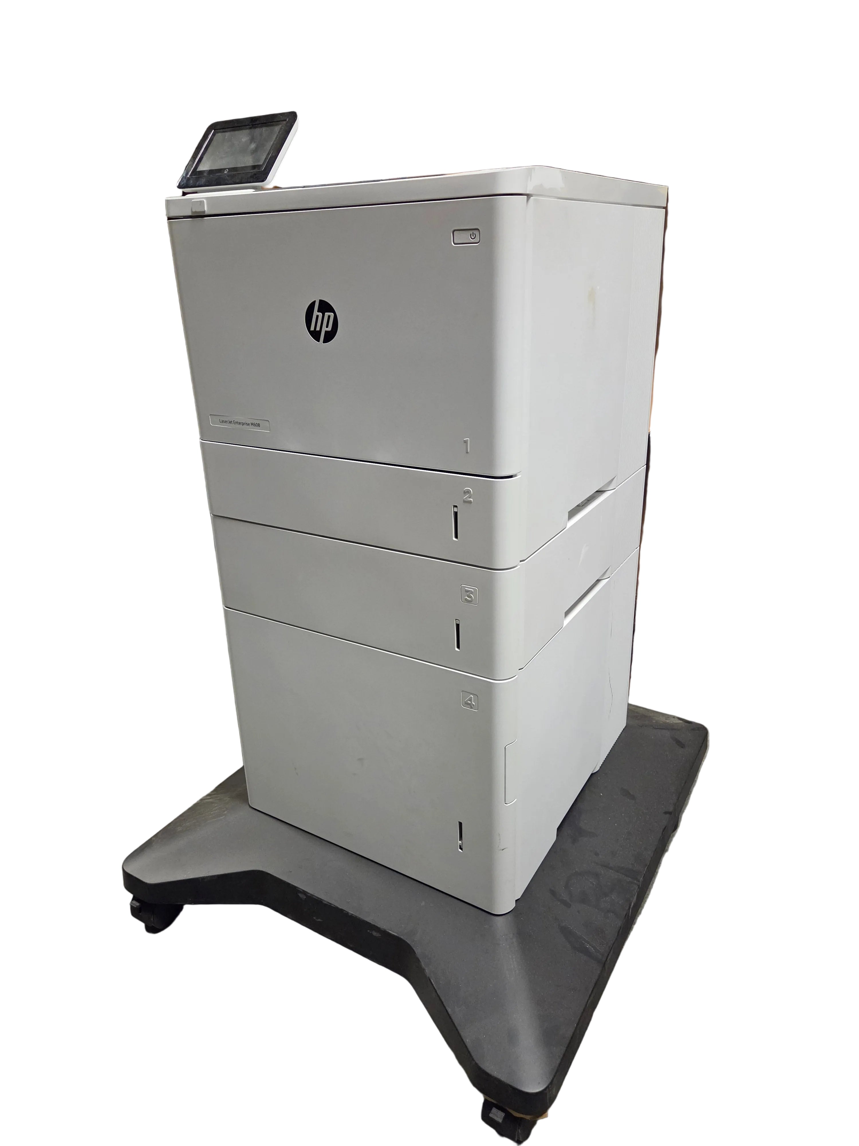 HP LaserJet Enterprise M608 Monochrome Printer 4 Trays