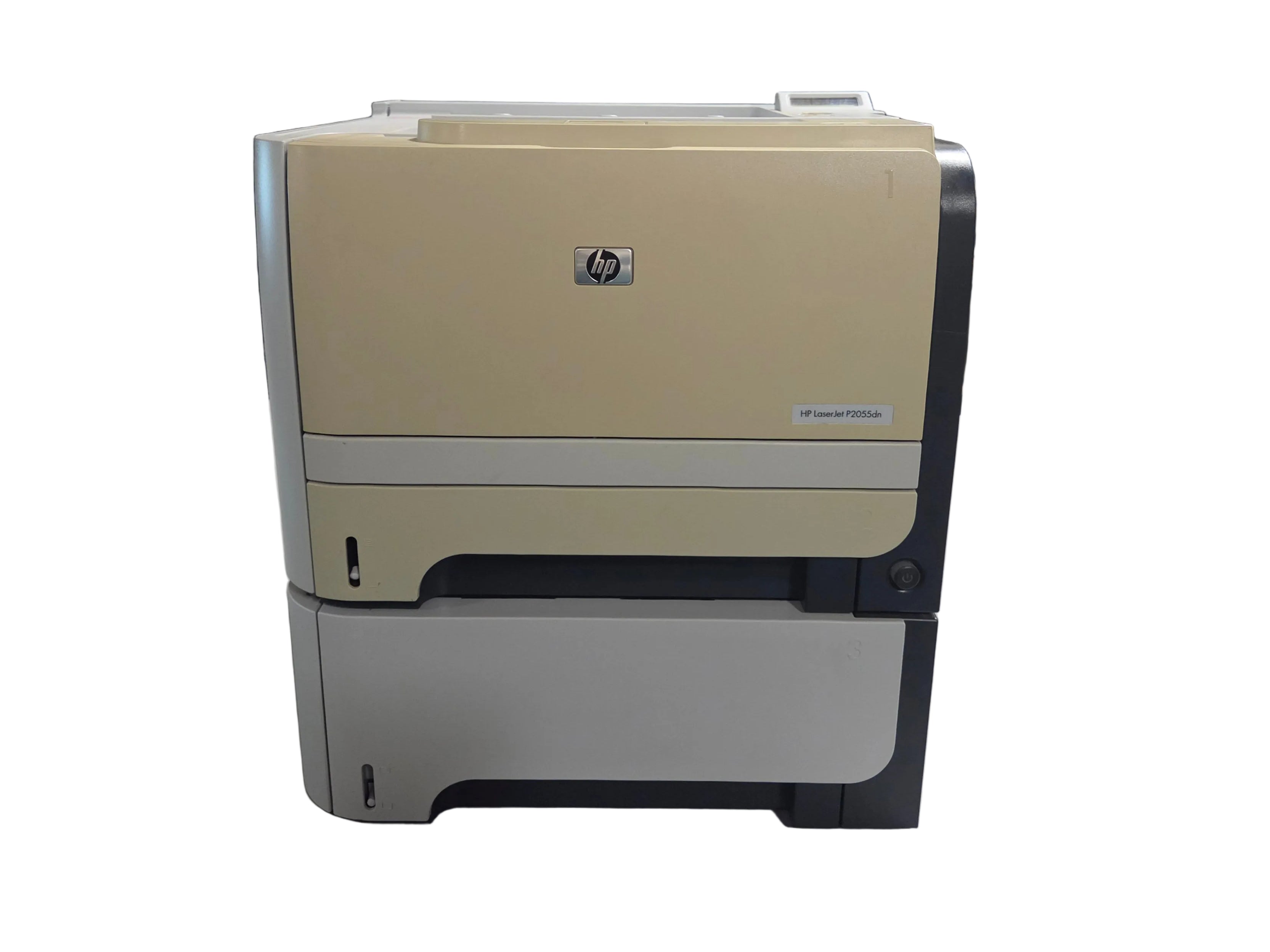 HP LaserJet P2055dn Printer with Extra Tray *Tray 1 Missing Hinge*