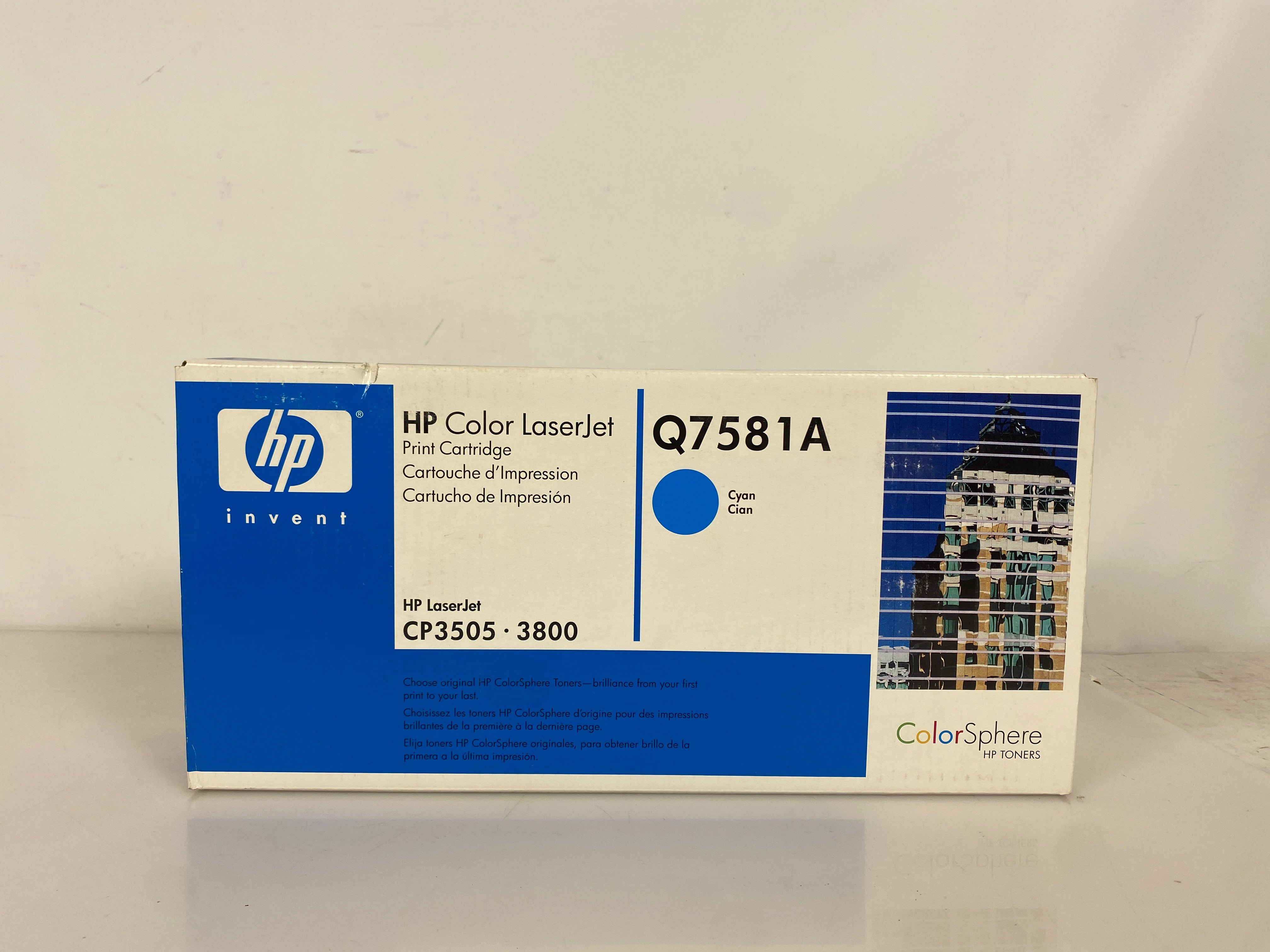 HP Q7581A Cyan Toner Cartridge *New*