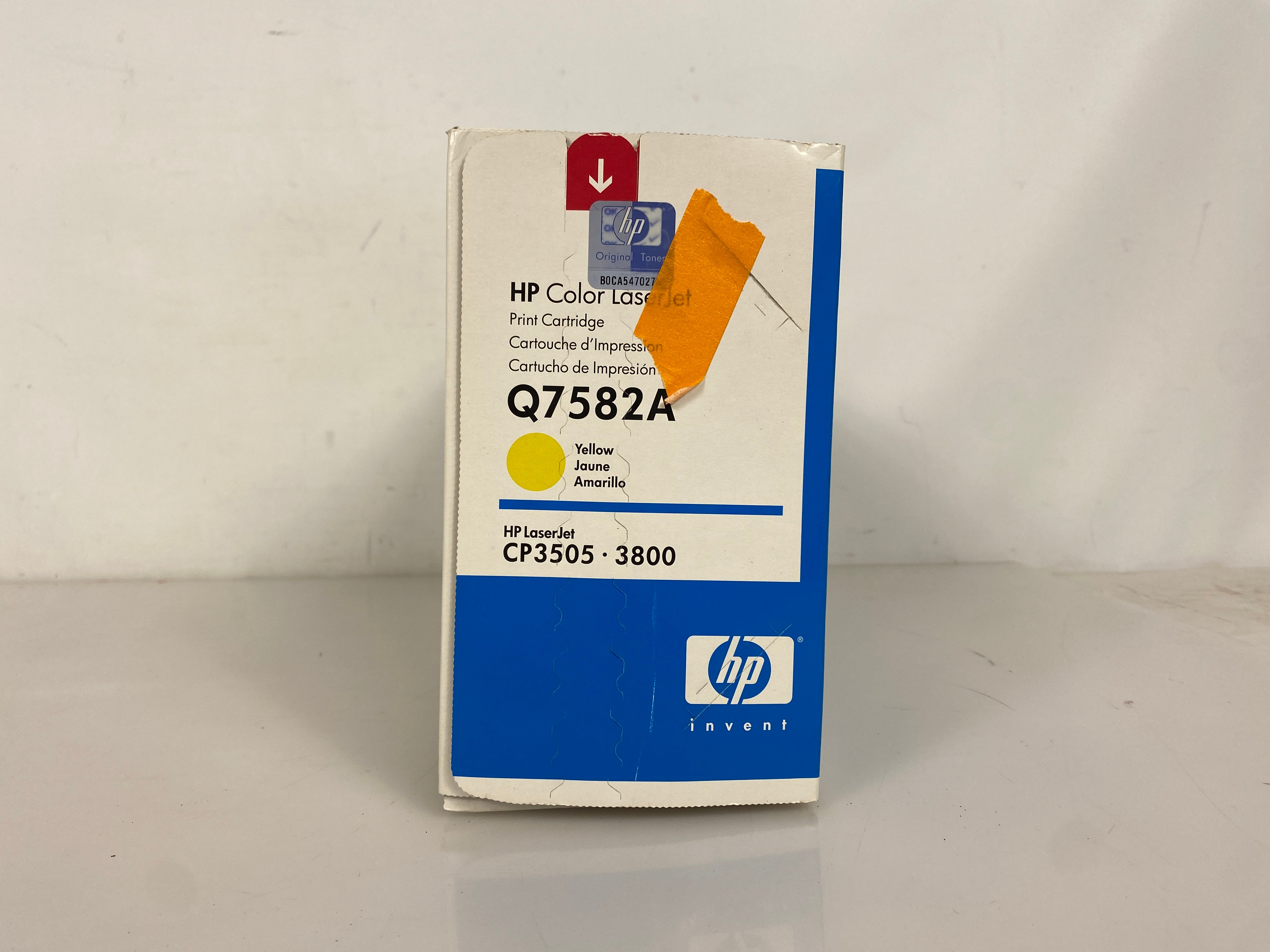 HP Q7582A Yellow Toner Cartridge *New*