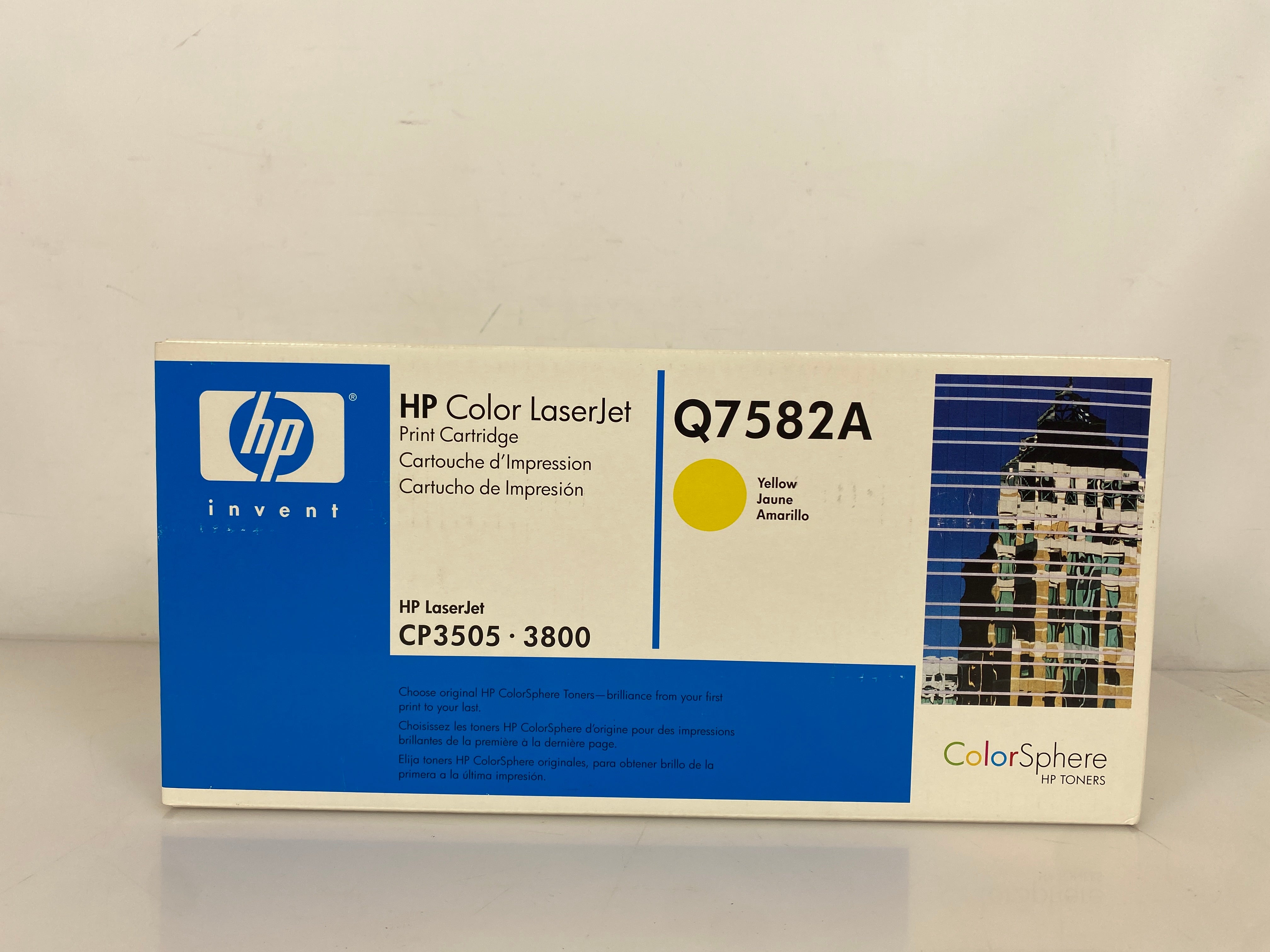 HP Q7582A Yellow Toner Cartridge *New*