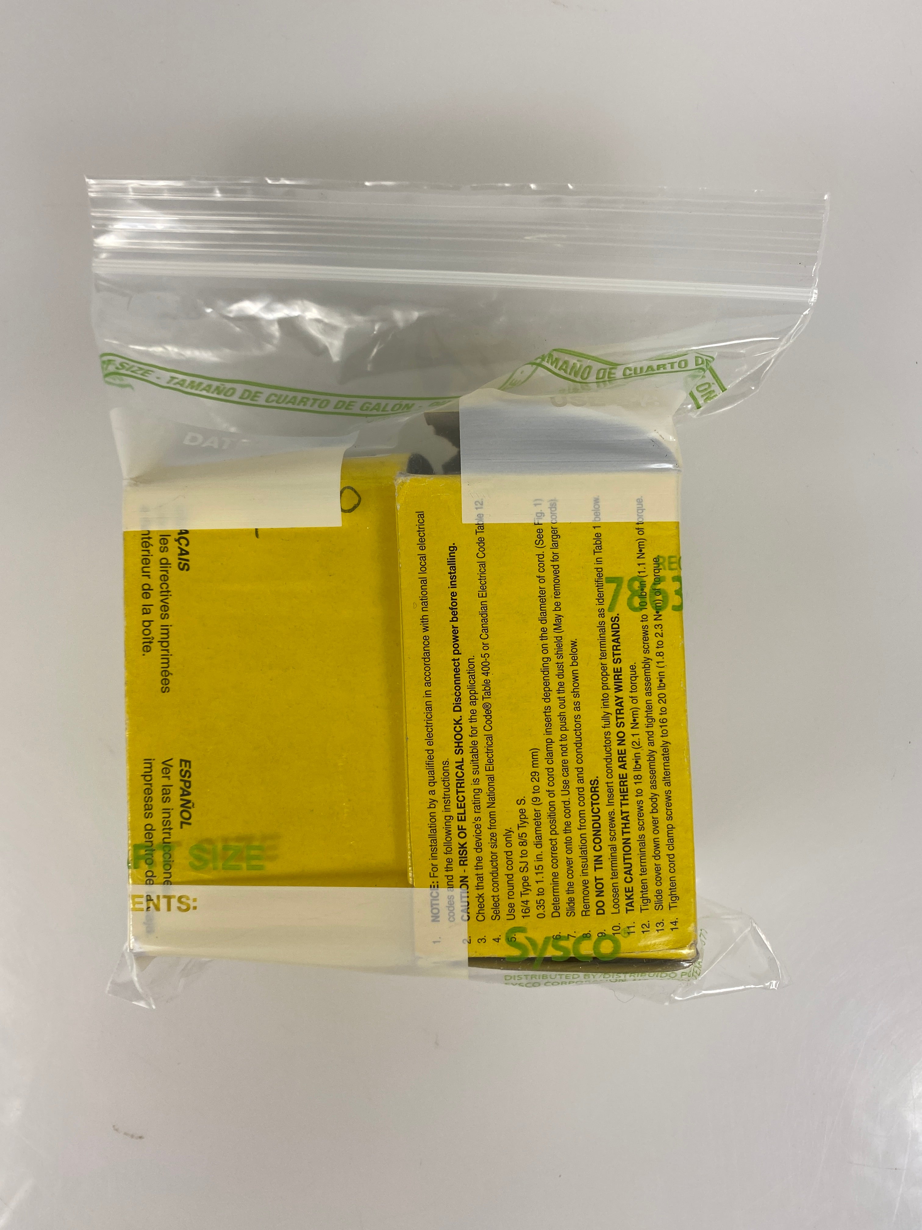 Hubbell HBL2423 Twist Lock Connector L15-20R