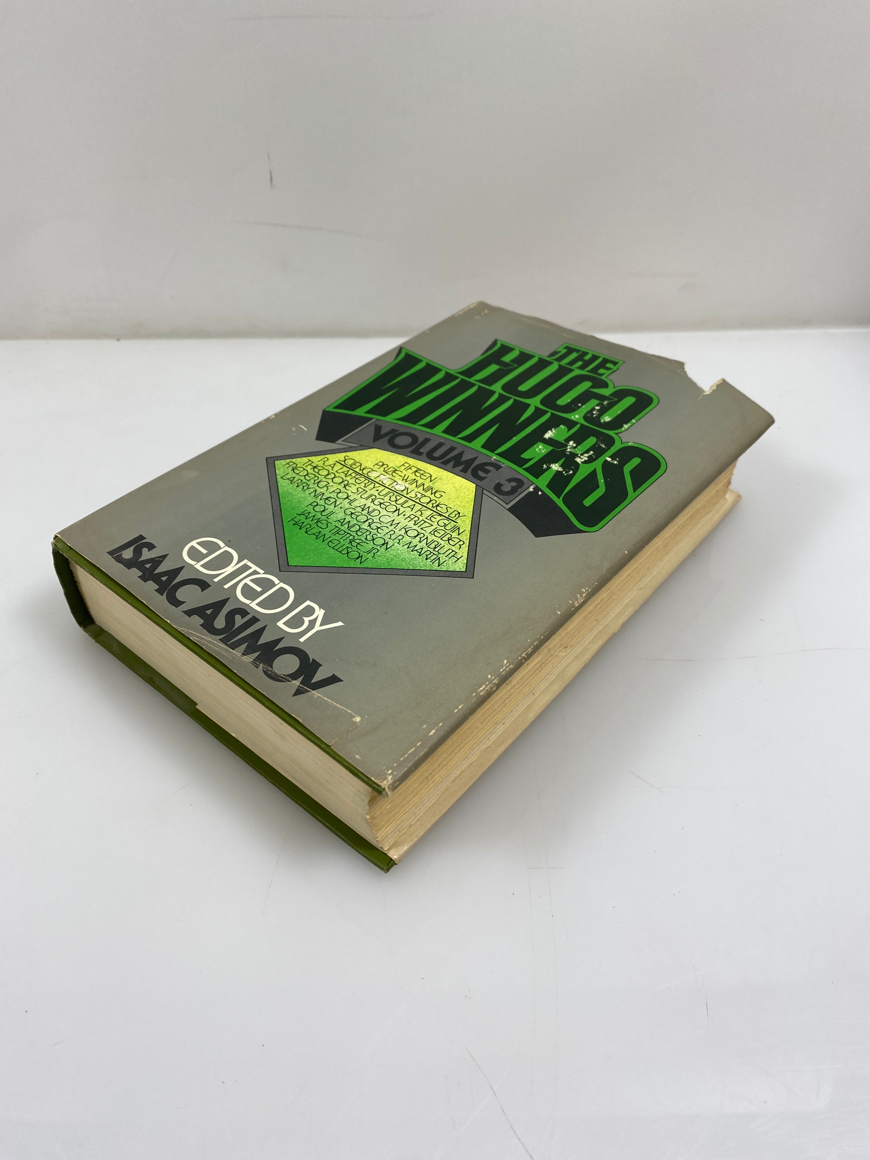 Hugo Winners Volume 3 Isaac Asimov Editor HCDJ 1977