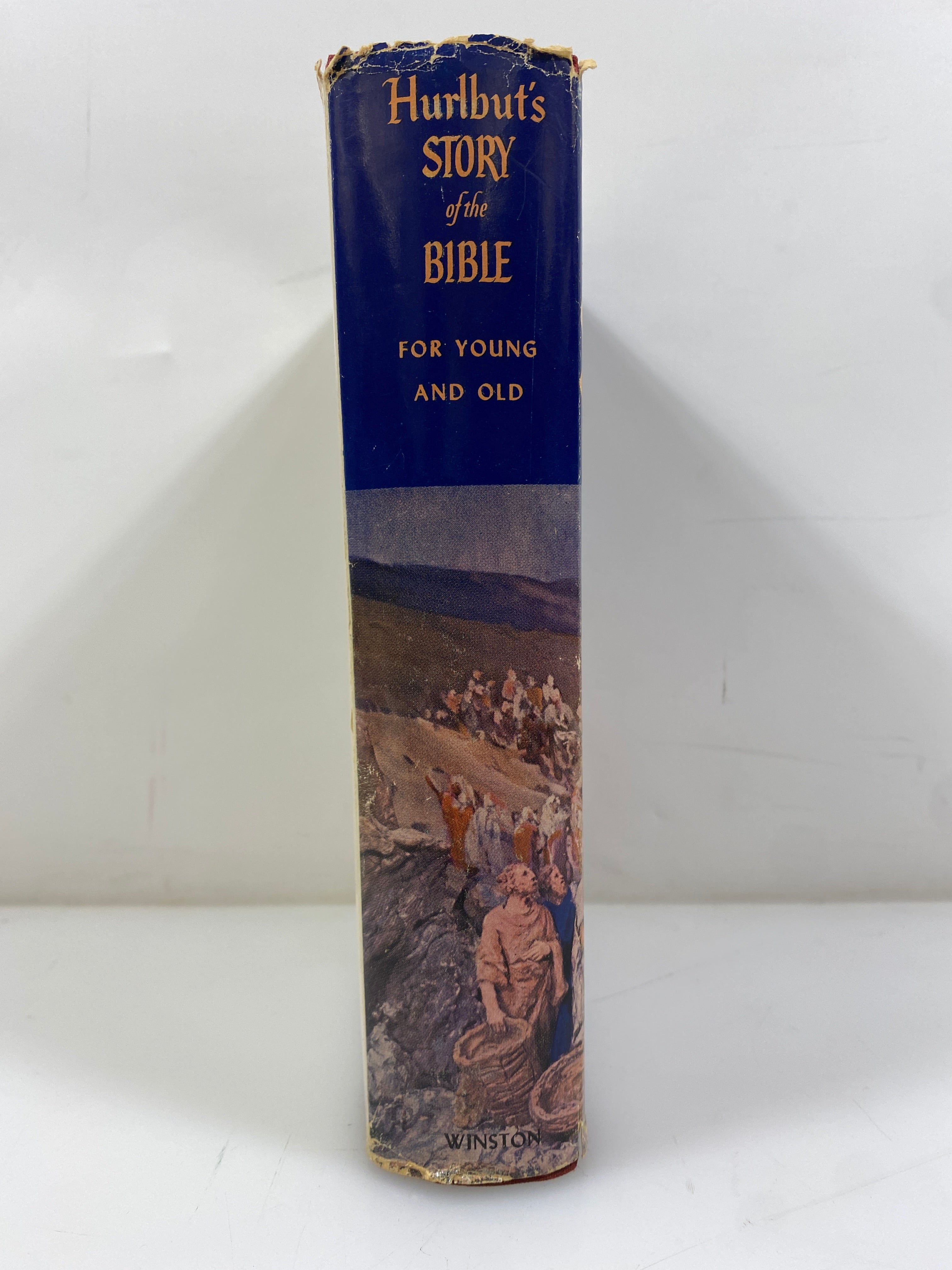 Hurlbut's Story of the Bible For Young and Old 1952 HCDJ