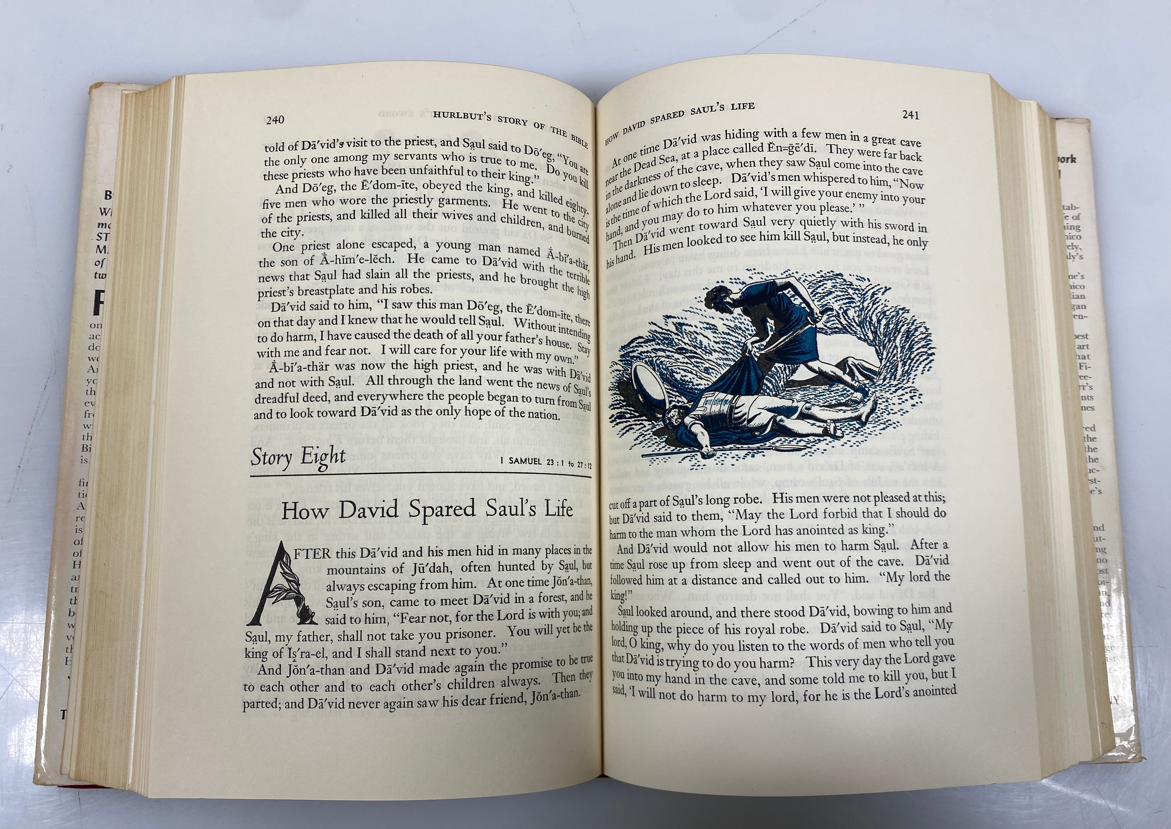 Hurlbut's Story of the Bible For Young and Old 1952 HCDJ