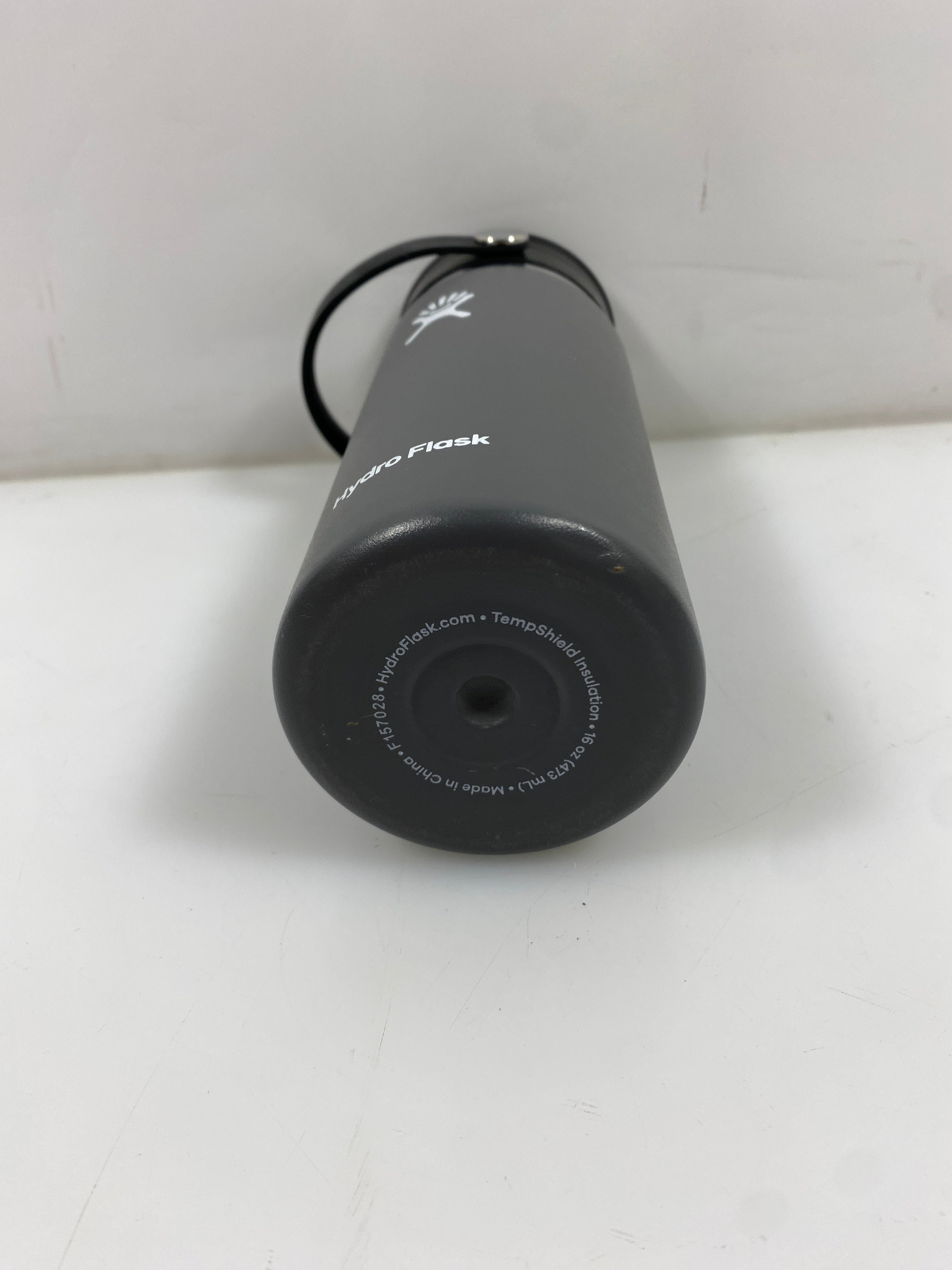 Hydro Flask Grey Wide Flex Sip Lid Bottle 16oz