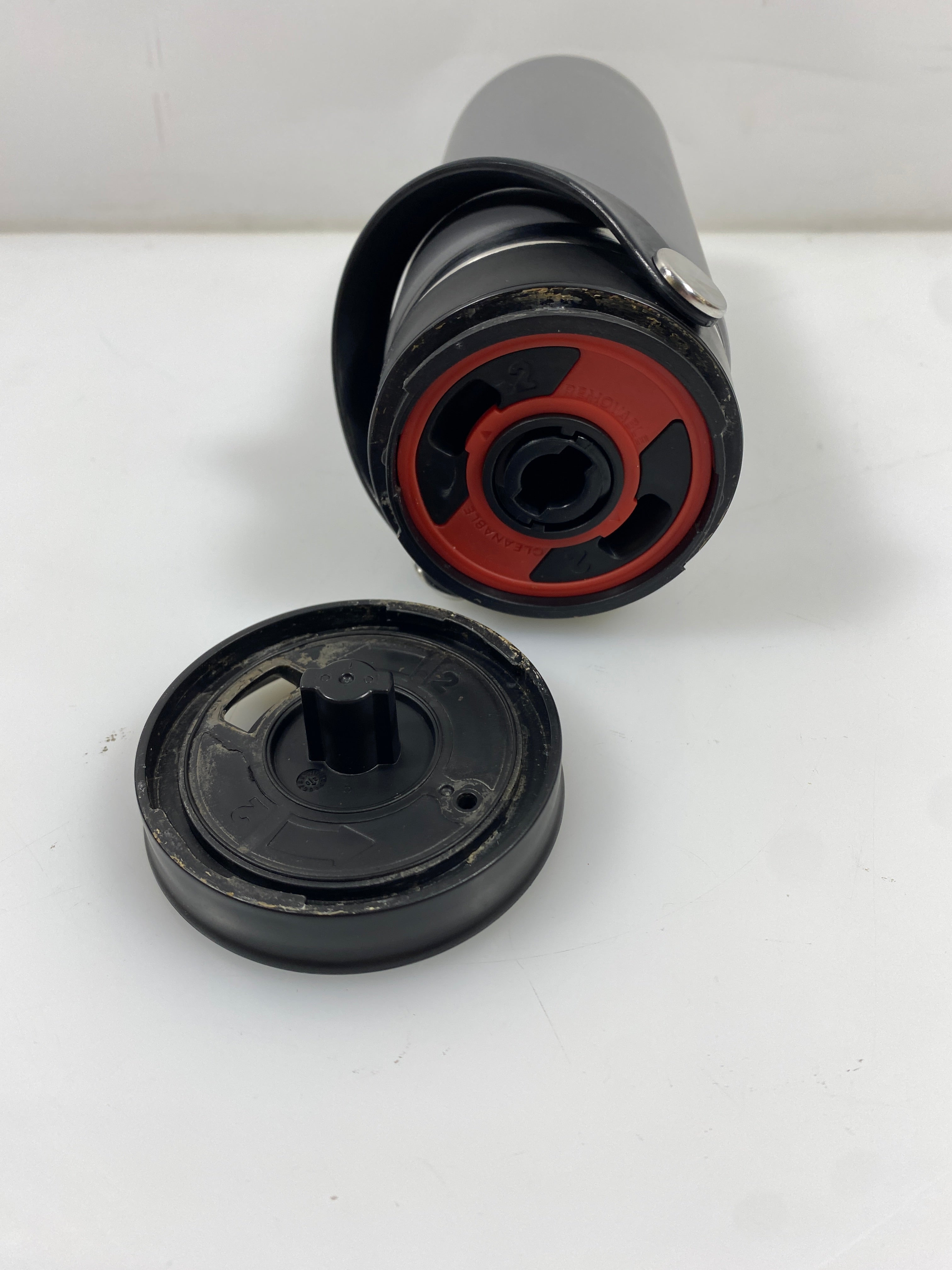 Hydro Flask Grey Wide Flex Sip Lid Bottle 16oz