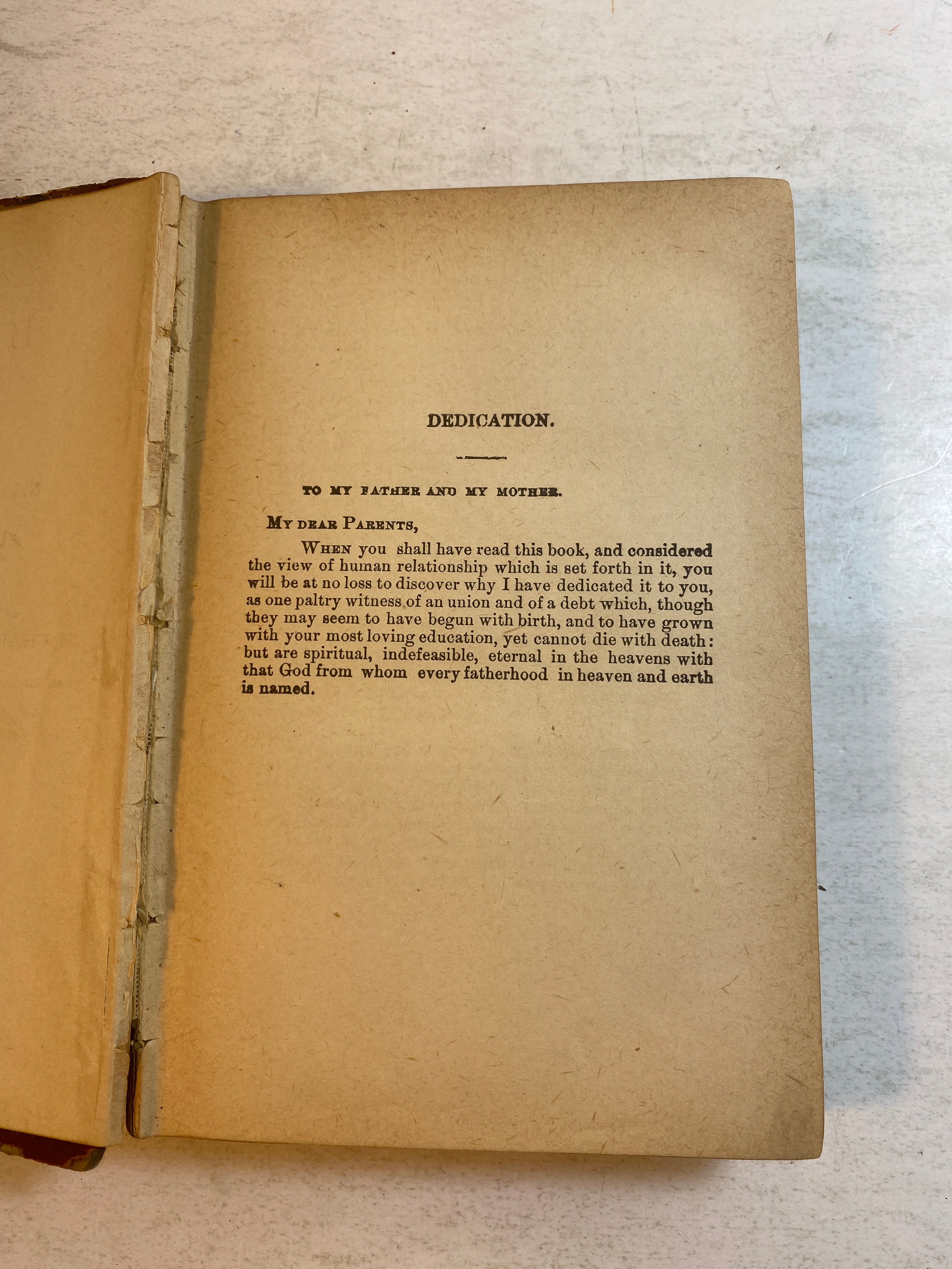 Hypatia Charles Kingsley Antique HC Book