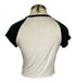 Hype and Vice White and Green MSU Crop Top Women's Size M