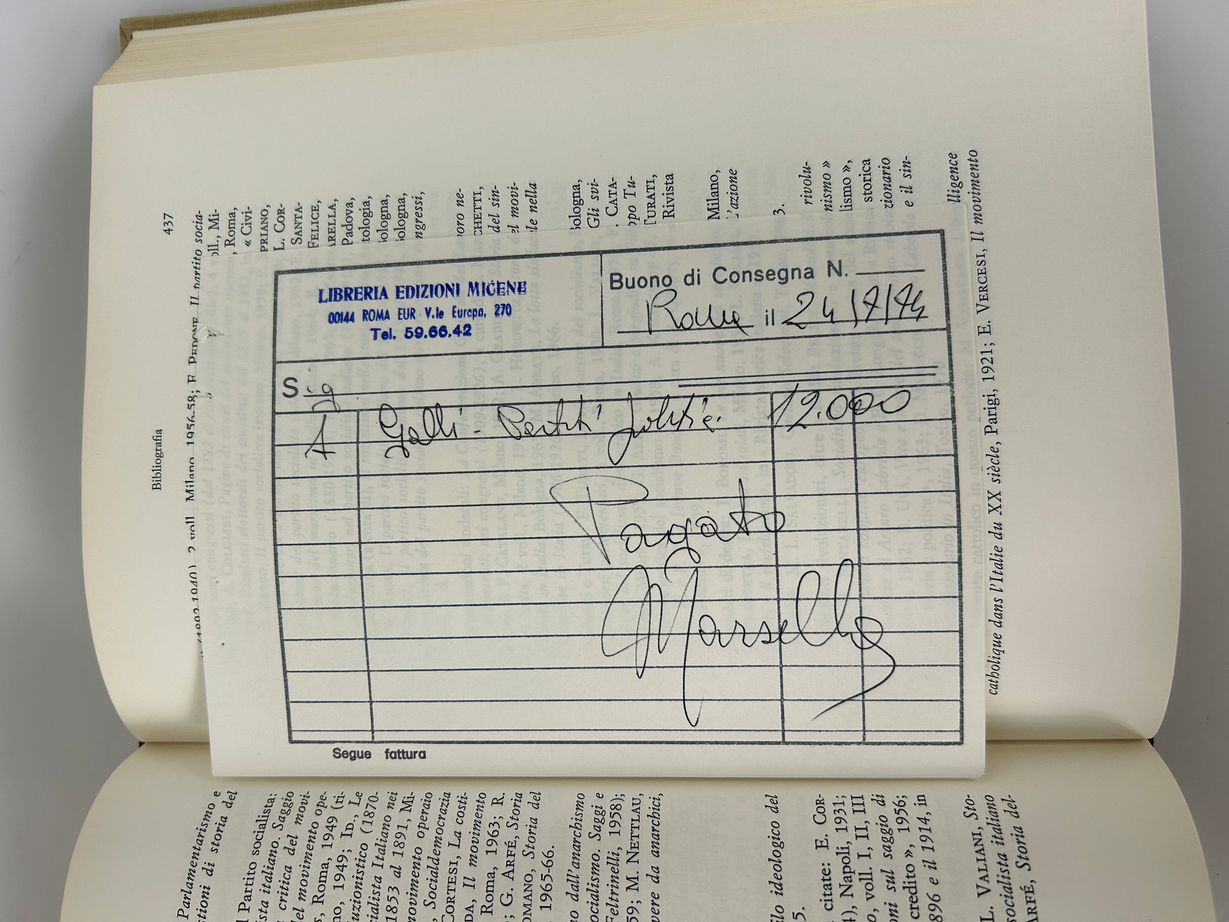 I Partiti Politici (Political Parties) Georgio Galli 1974 in Italian Vintage HC