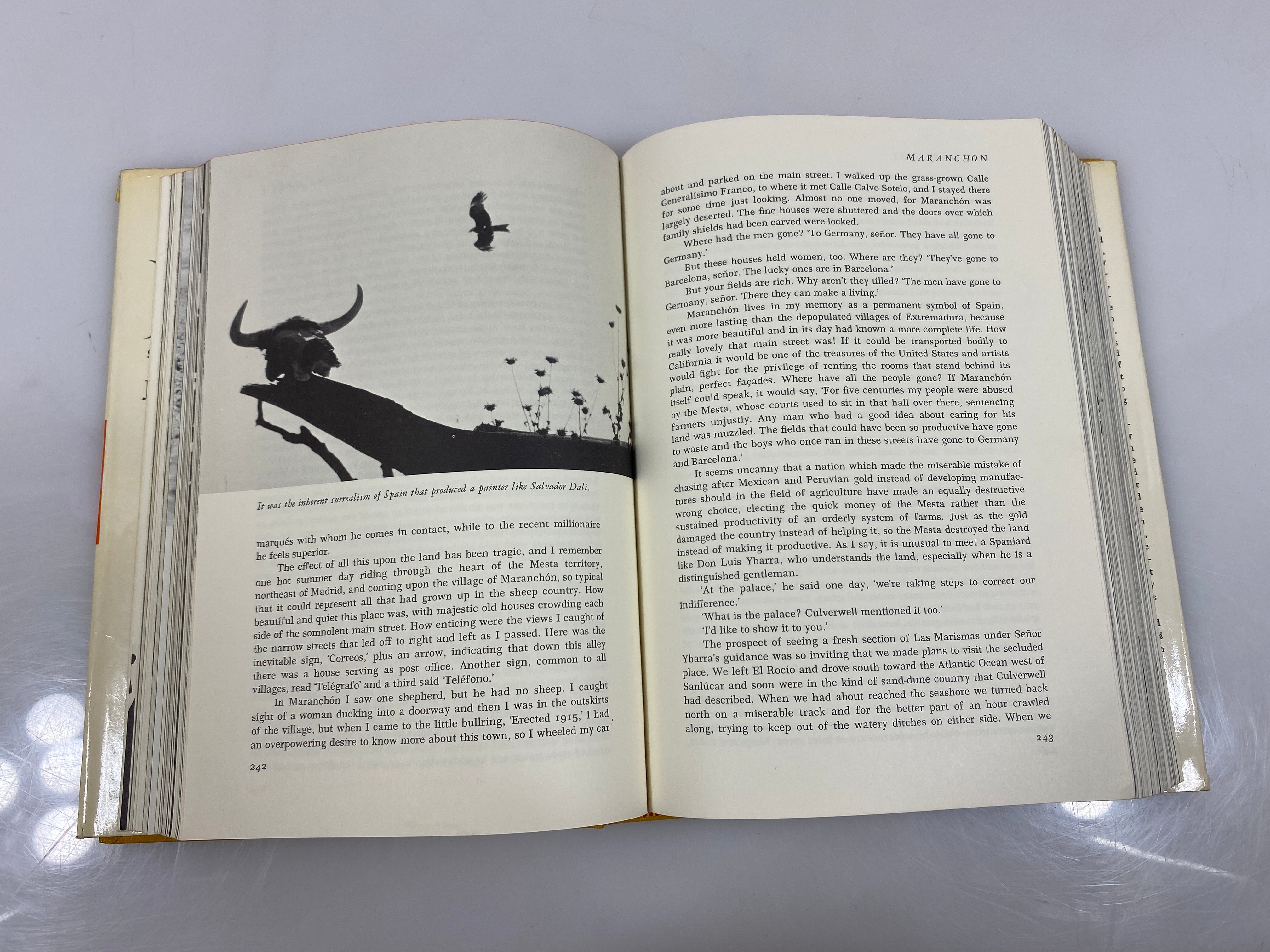 Iberia James A. Michener 2nd Printing 1968 HCDJ