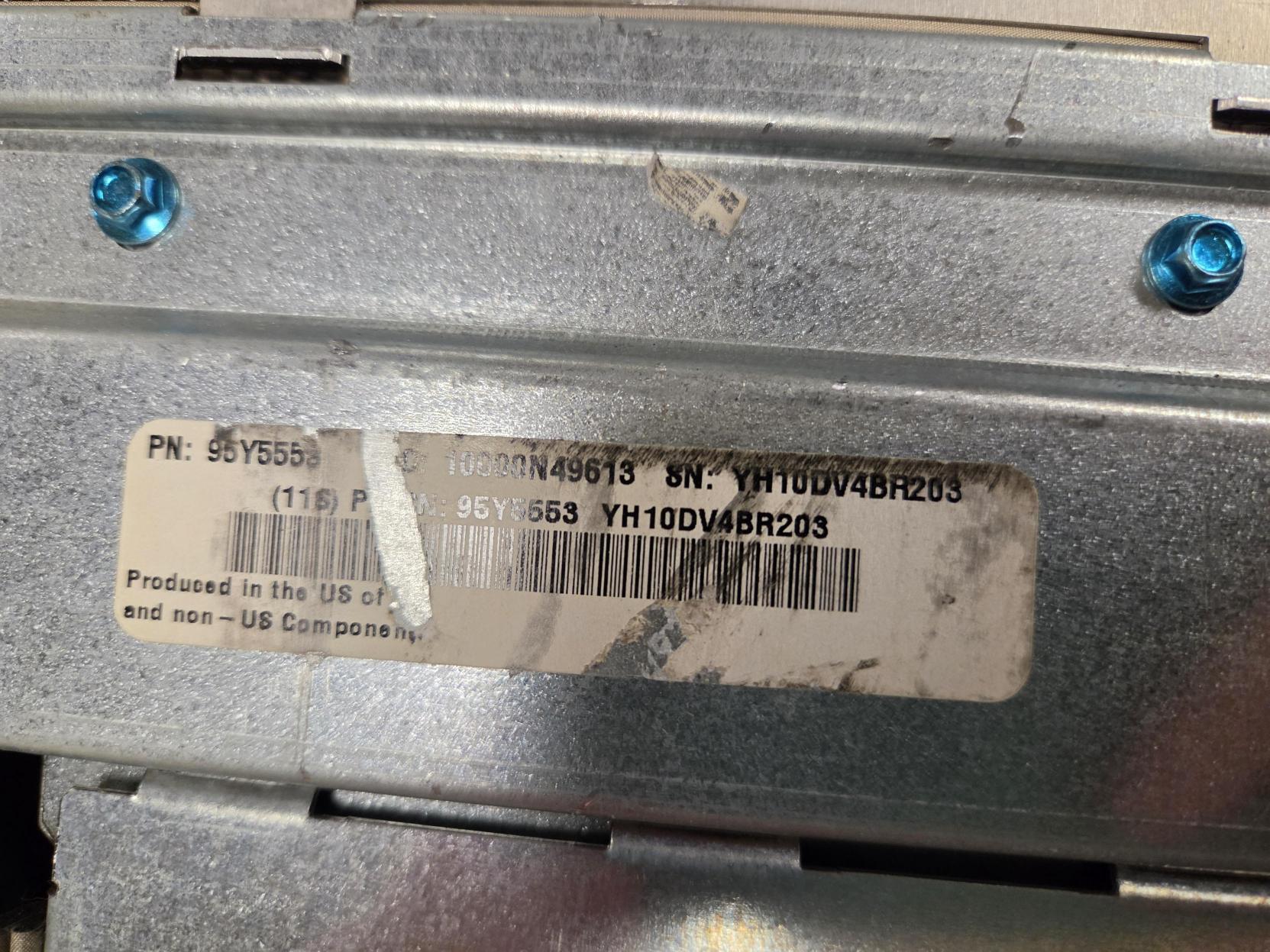 IBM 95Y5553 I/O Card Enclosure *For Parts Only*
