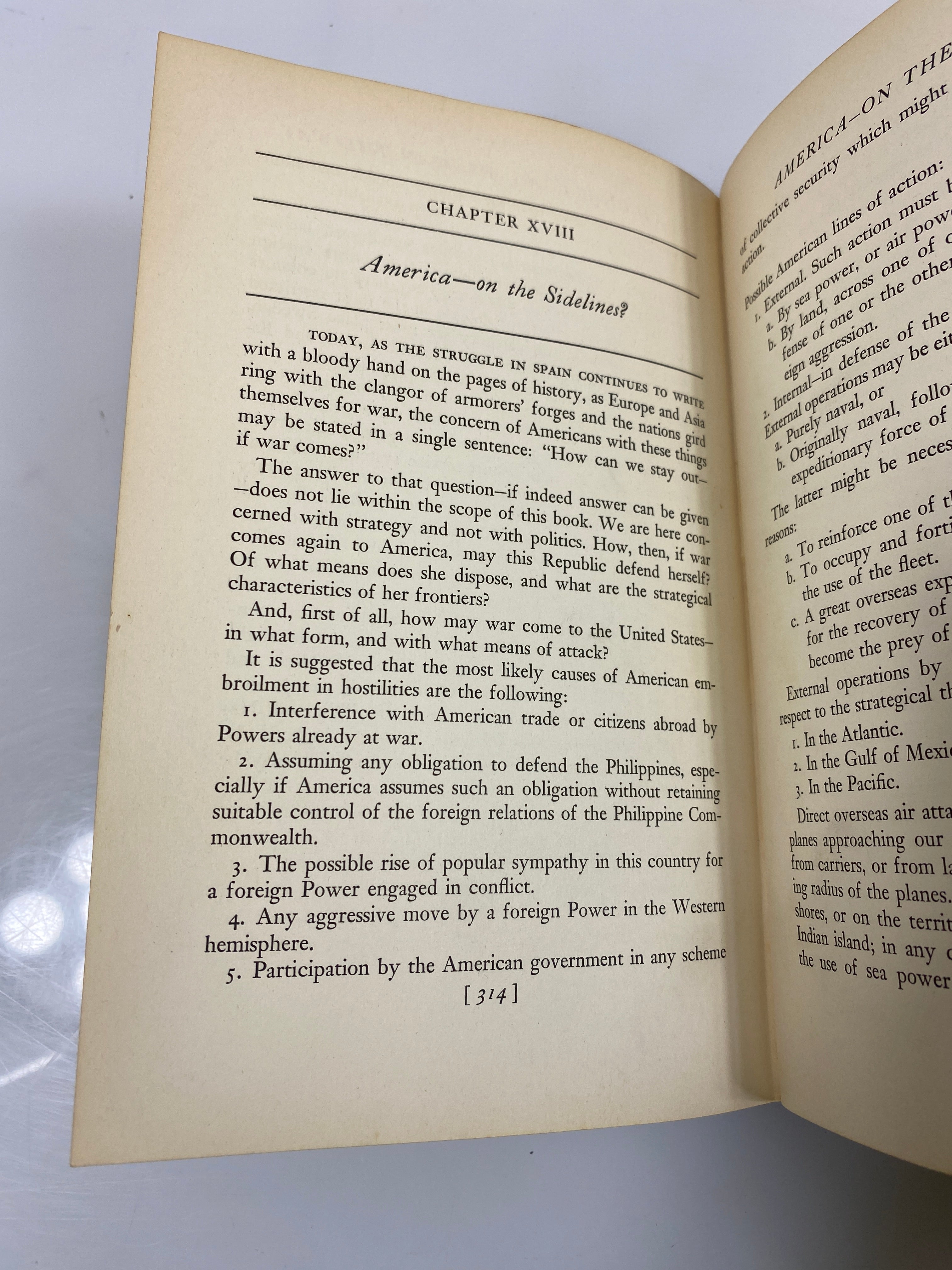 If War Comes by Dupuy/Eliot 1937 Macmillan HCDJ