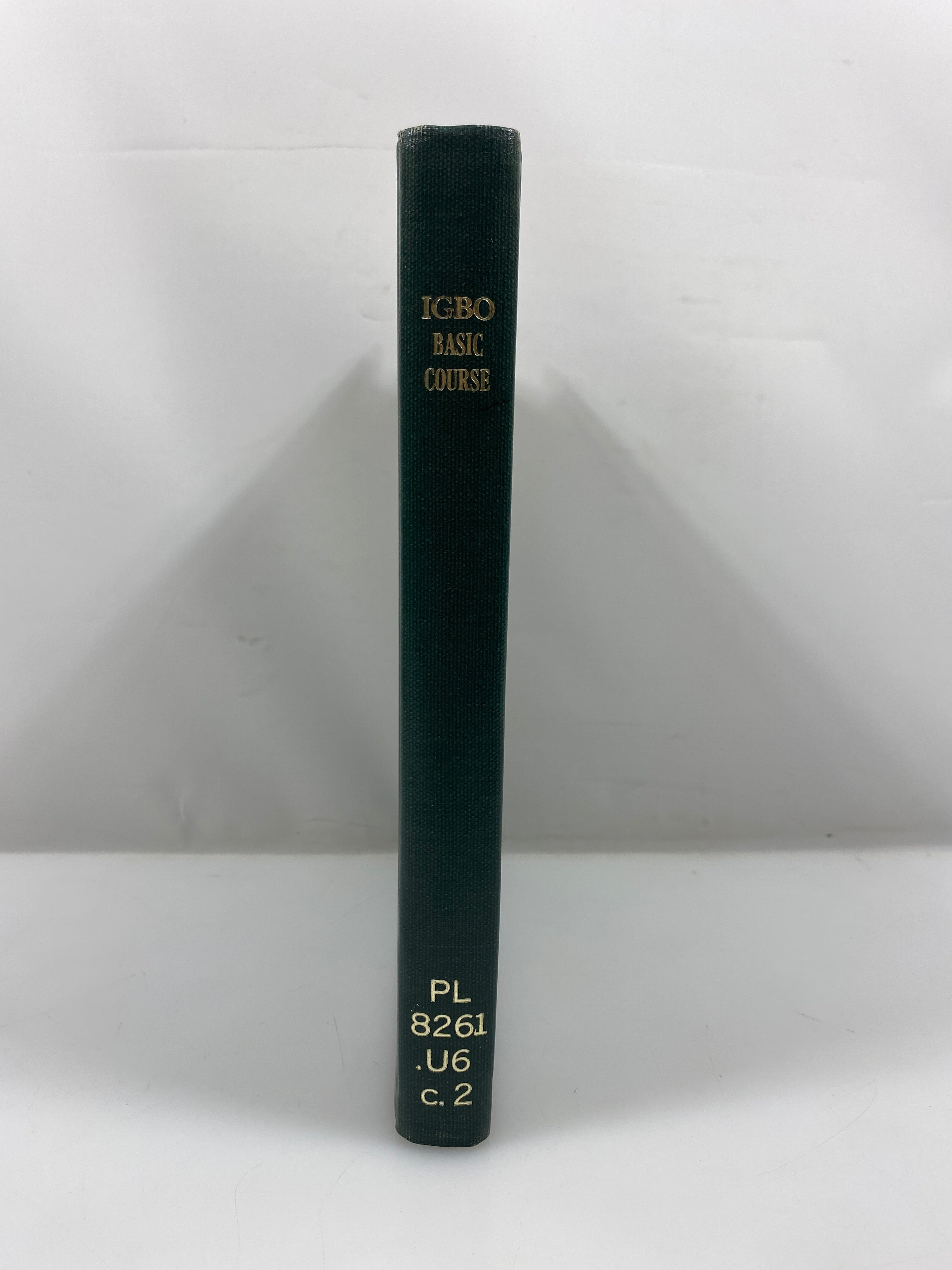 Igbo Basic Course Foreign Service Institute Ex-library 1962 HC
