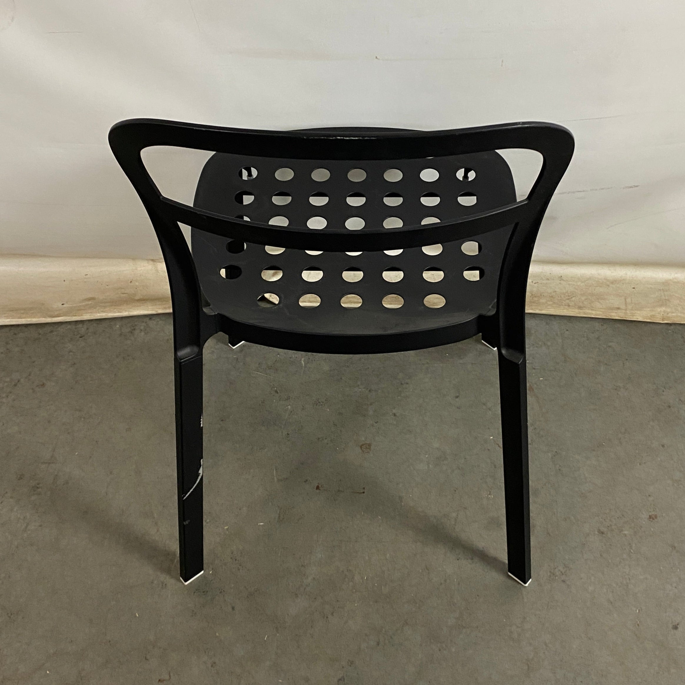 Ikea Reidar Black Metal Chair