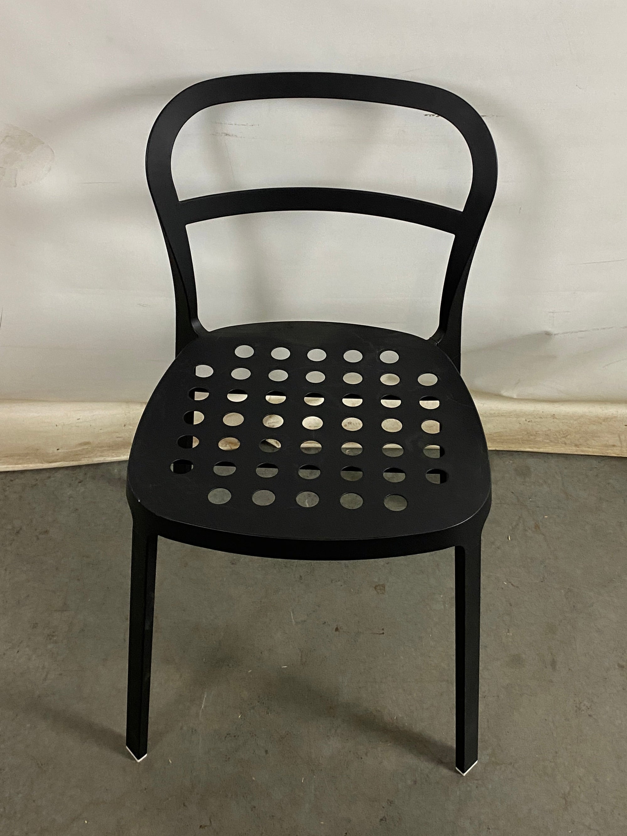 Ikea Reidar Black Metal Chair