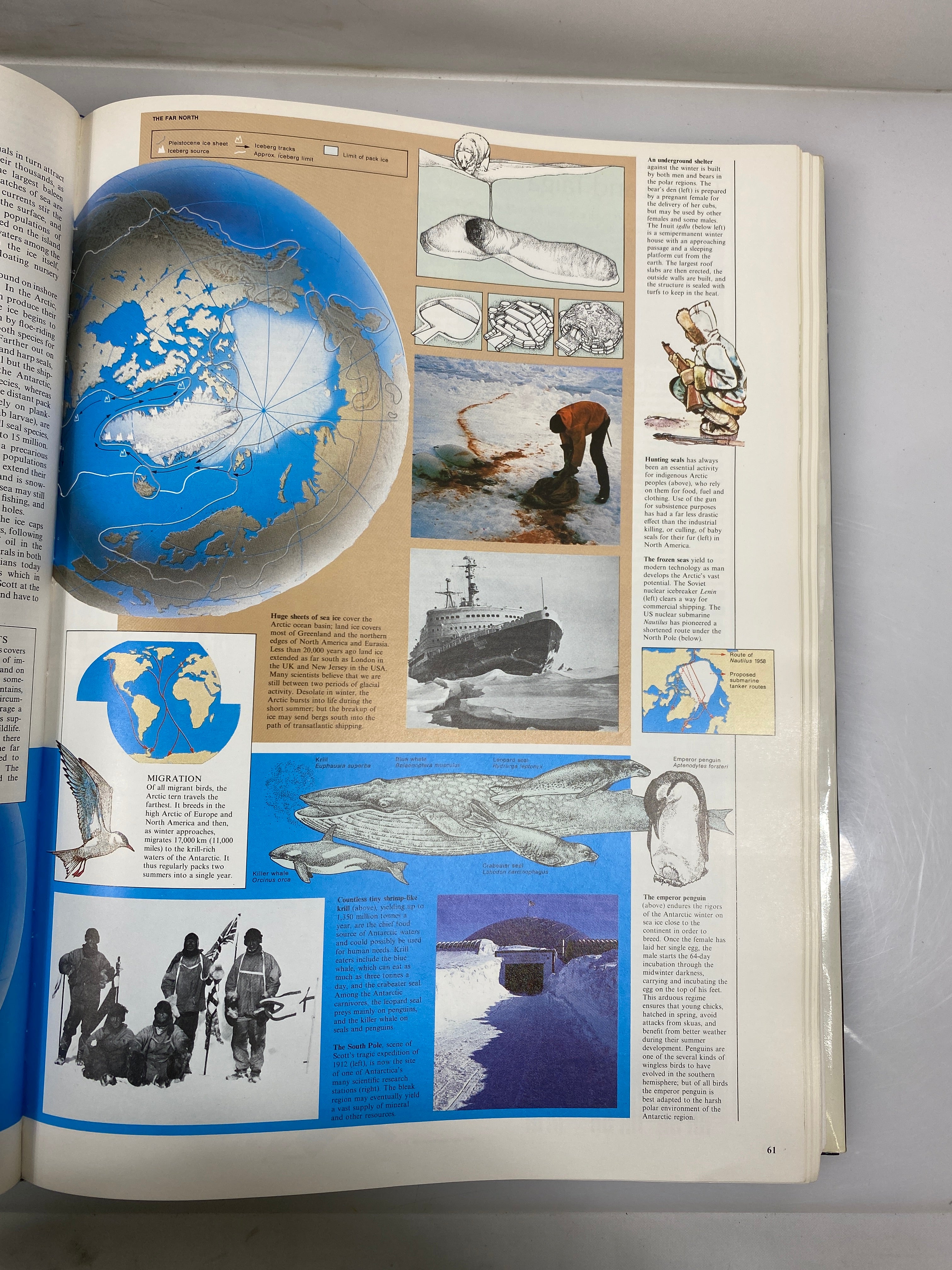 Illustrated Atlas of the World Rand McNally 1985 HCDJ