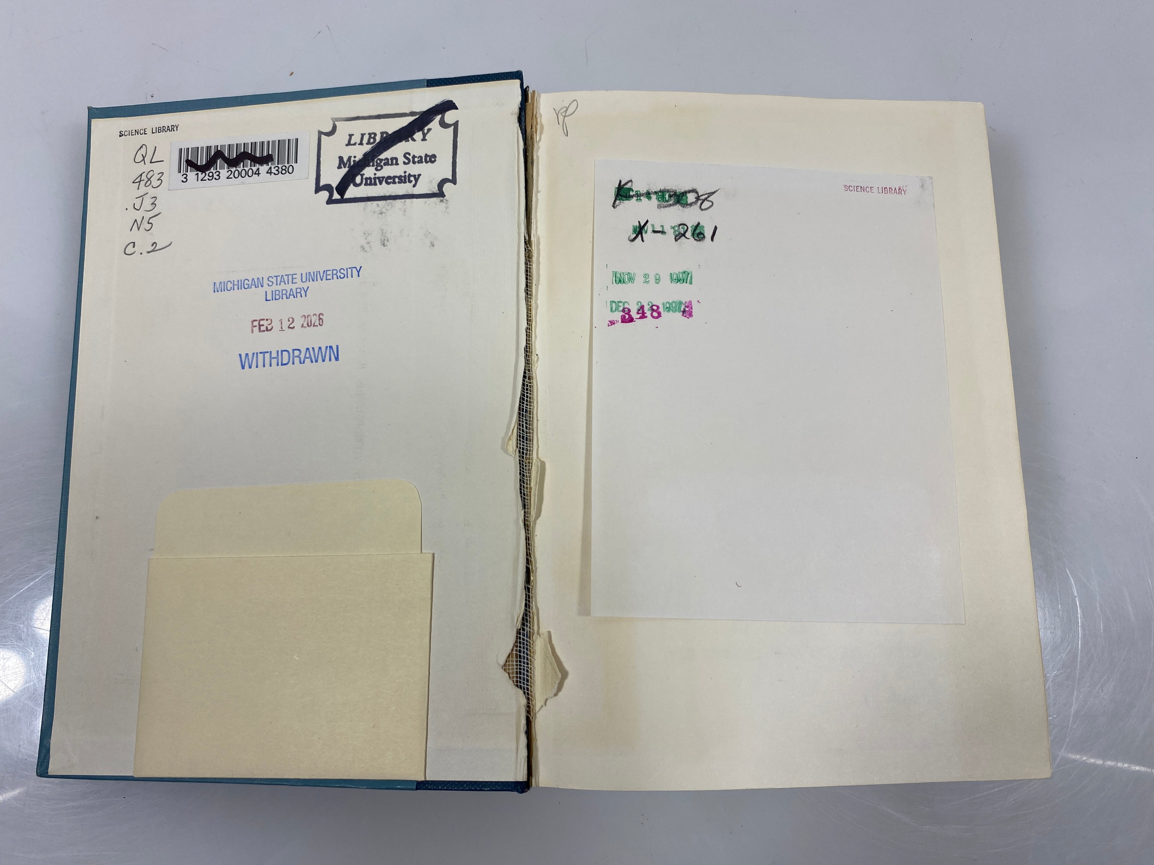 Illustrated Insect Larvae of Japan Ex-library HC