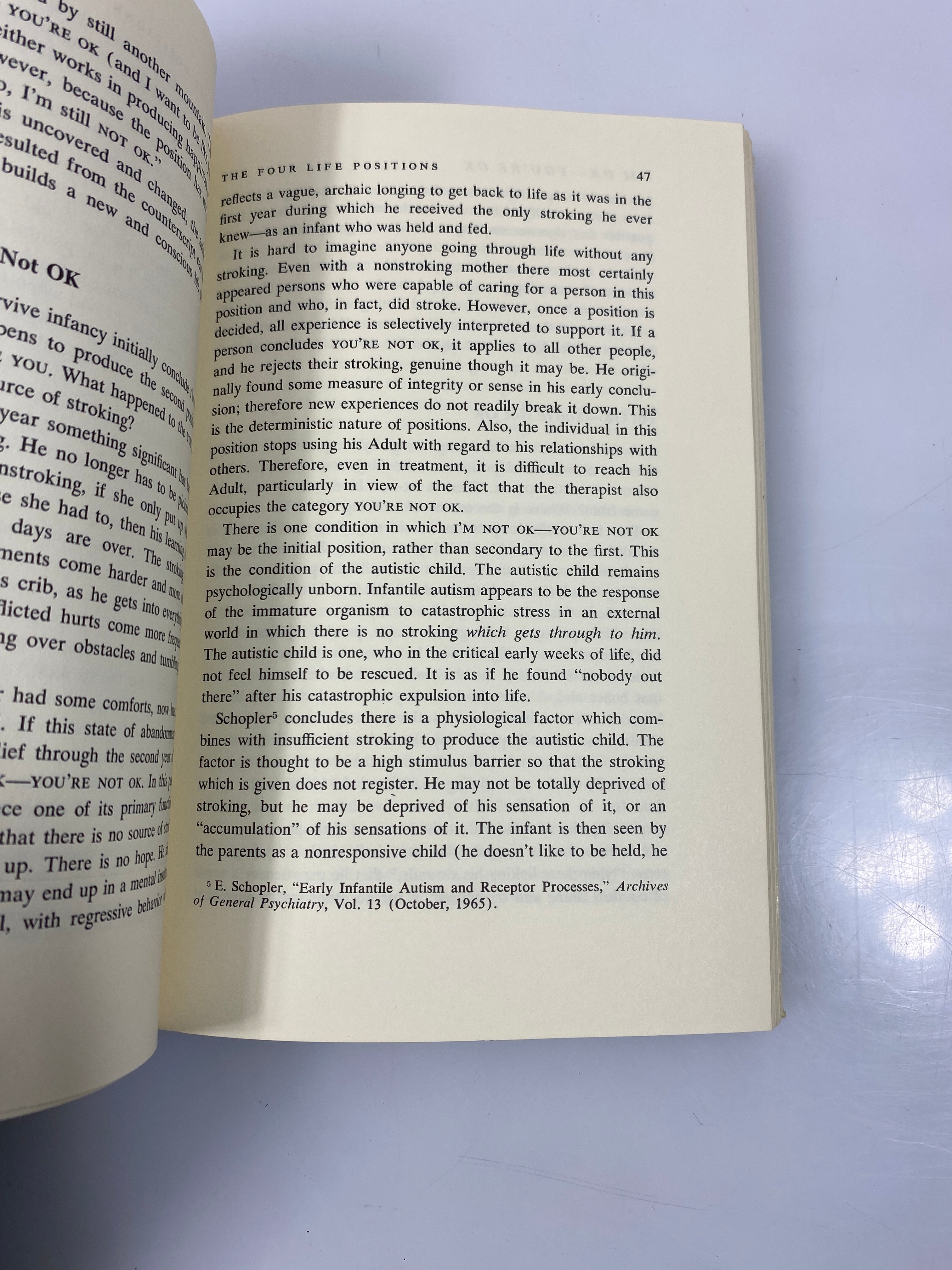 I'm Ok You're Ok by Thomas Harris 1969 HCDJ
