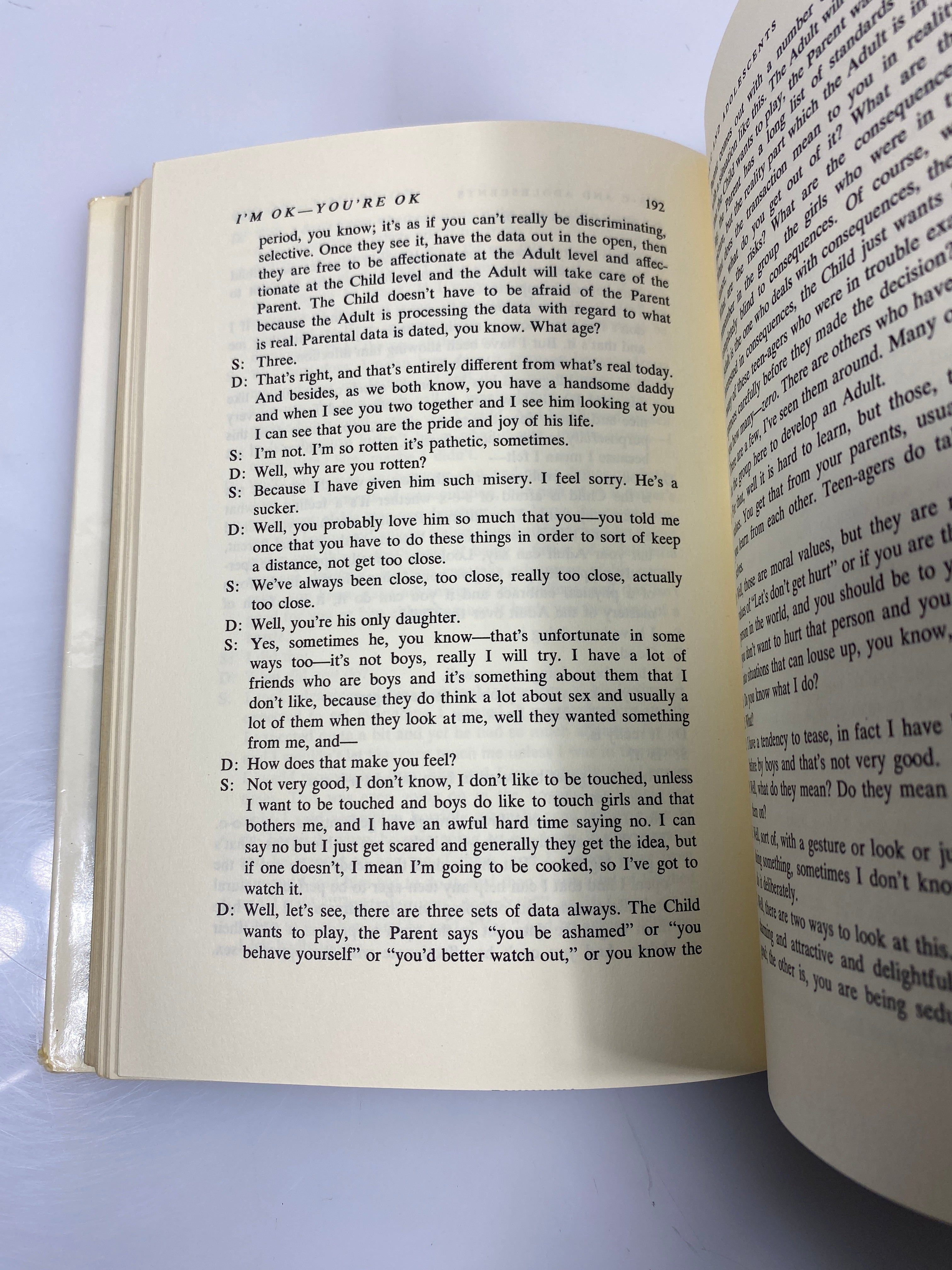 I'm Ok You're Ok by Thomas Harris 1969 HCDJ