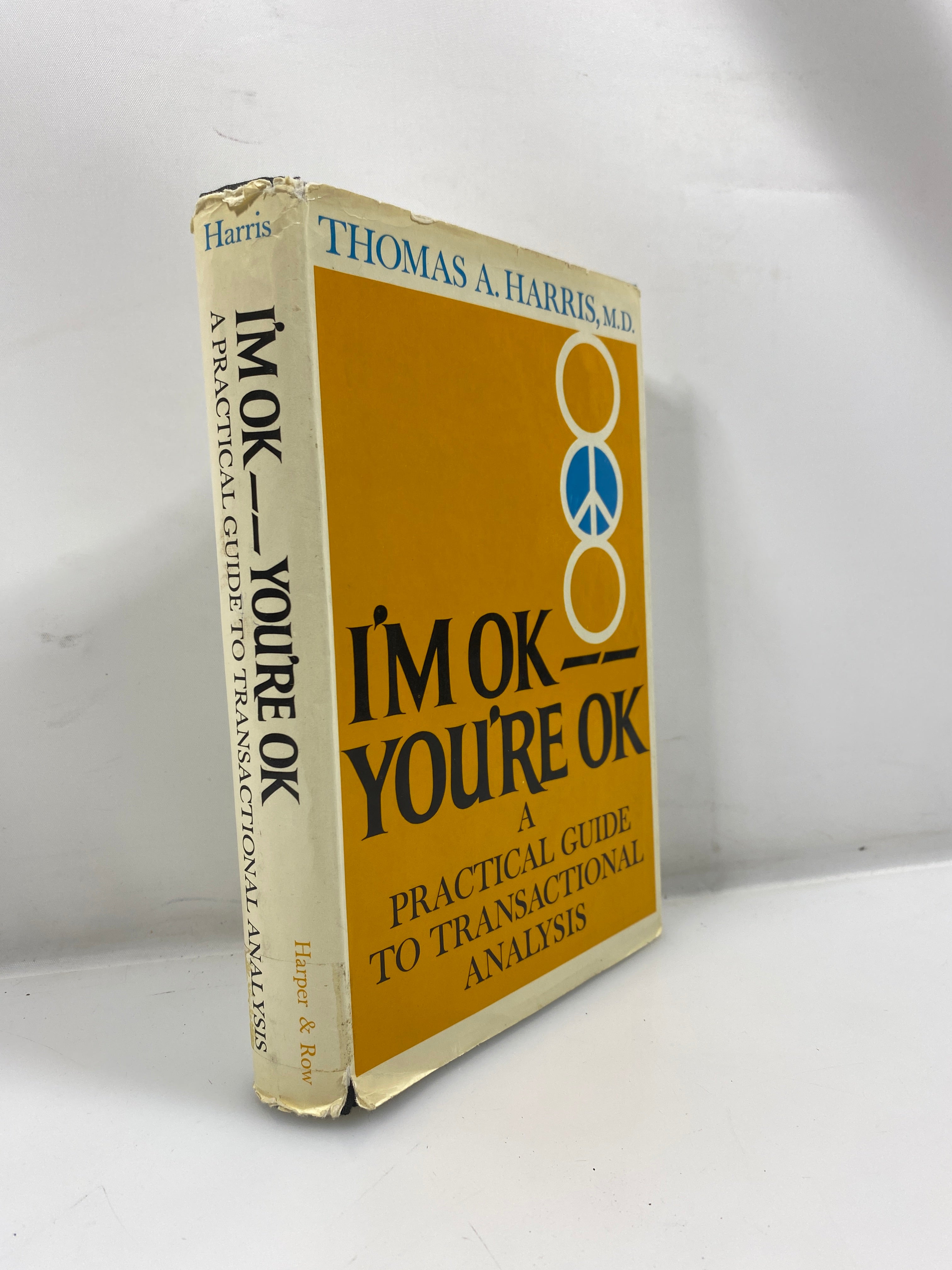 I'm Ok You're Ok by Thomas Harris 1969 HCDJ
