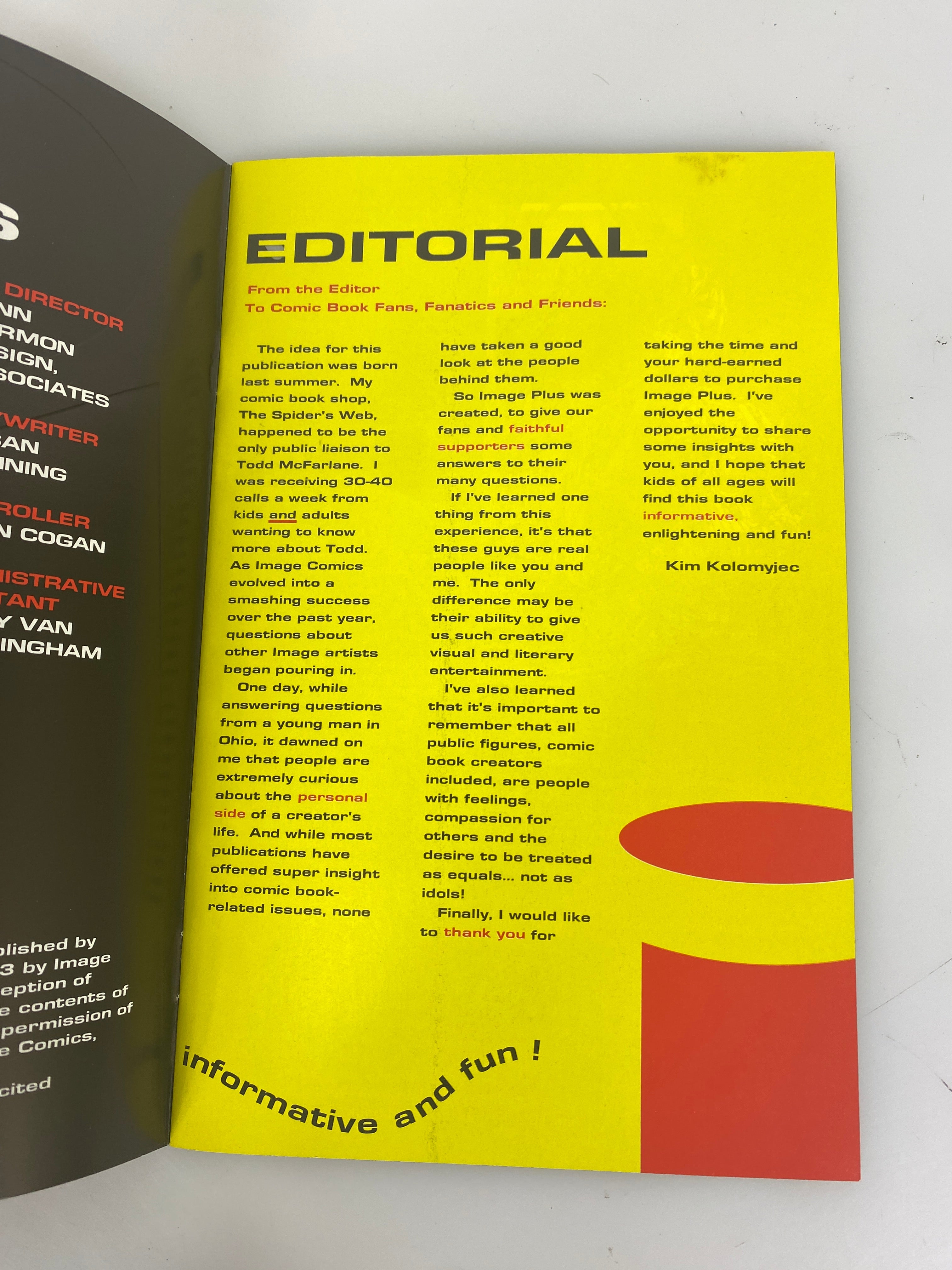 Image Plus+ 1 Image Comics 1993