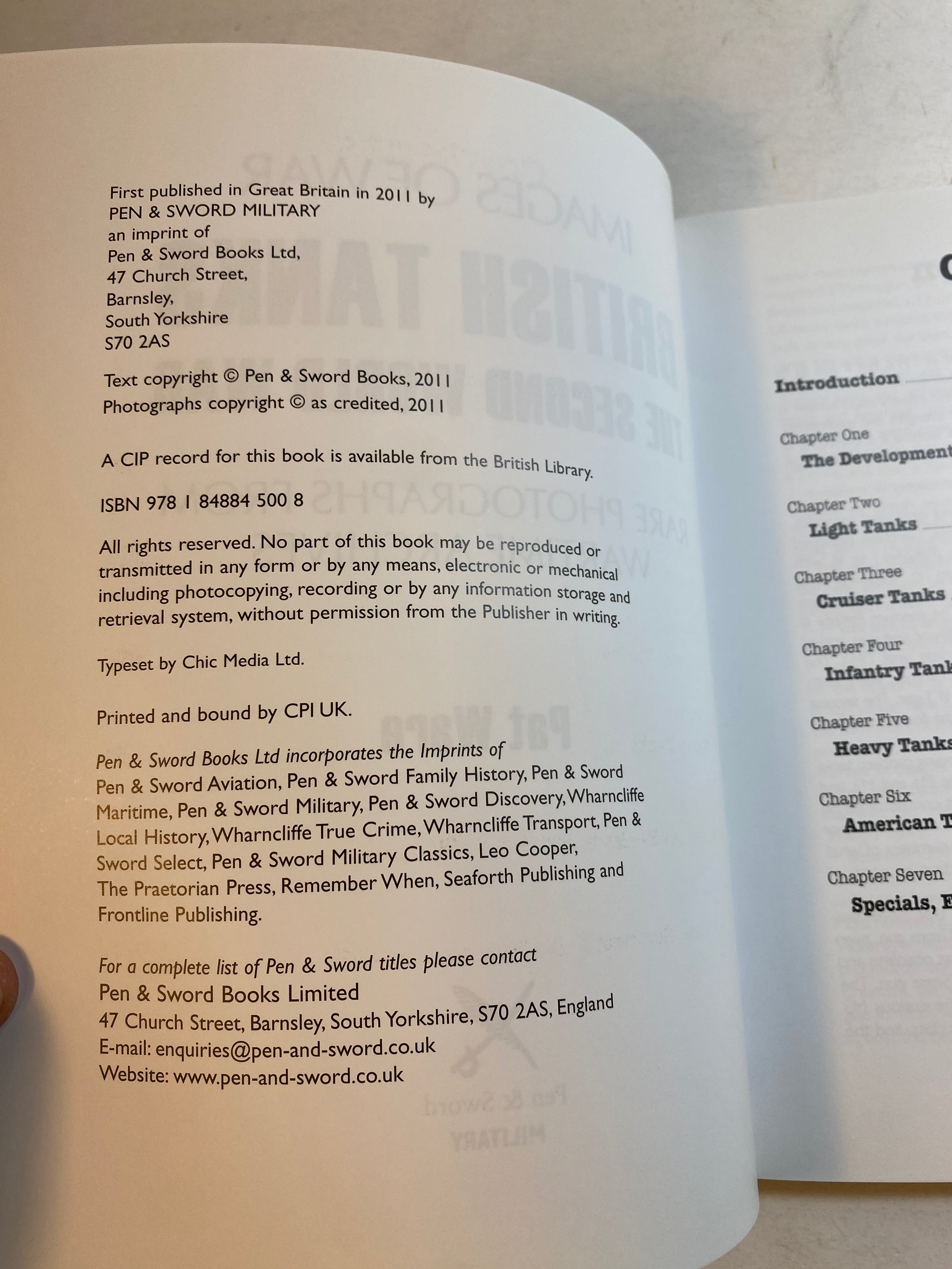 Images of War British Tanks The Second World War Pat Ware SC 2011