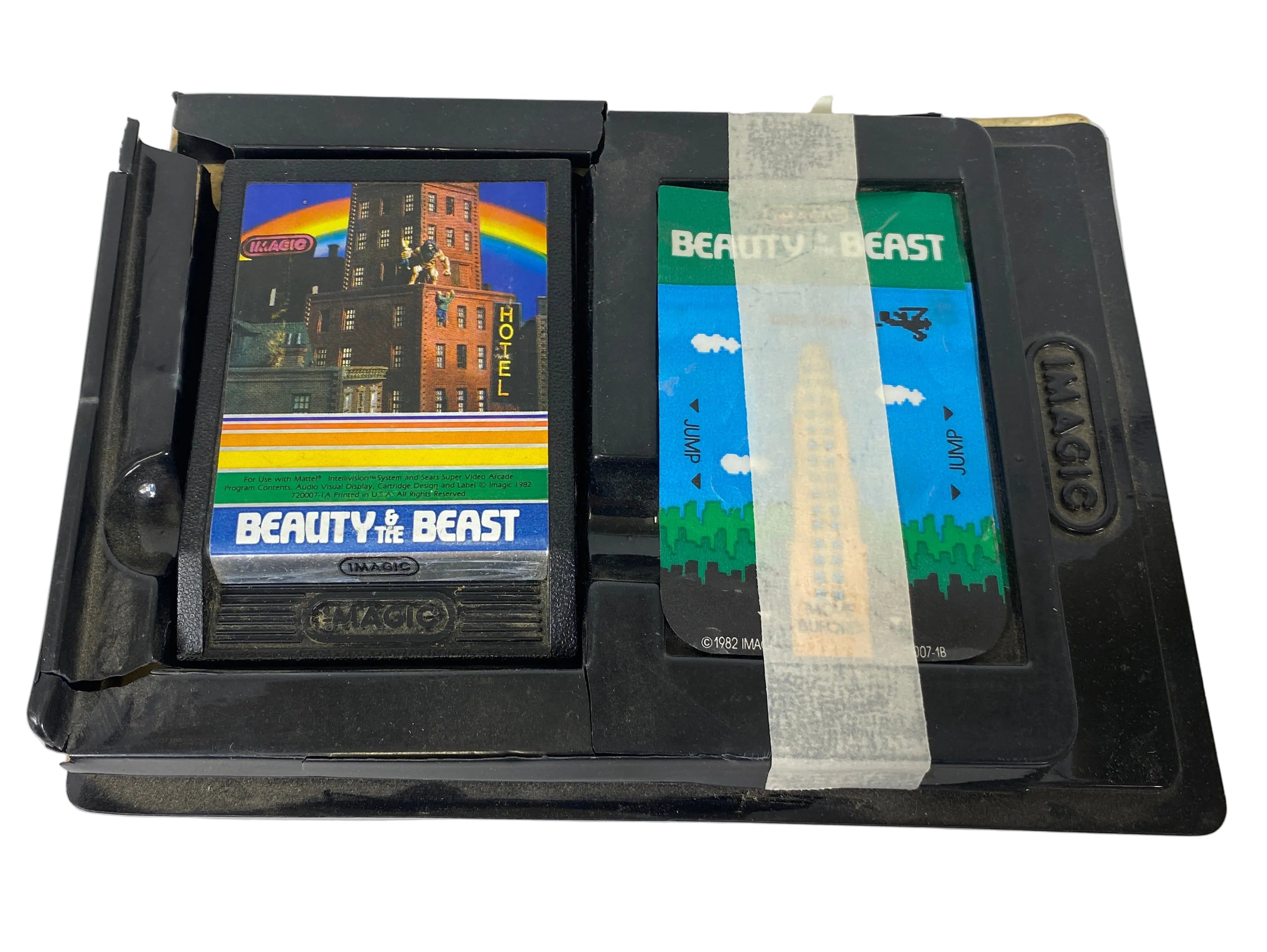 IMAGIC Intellivision New Beauty & The Beast Video Game