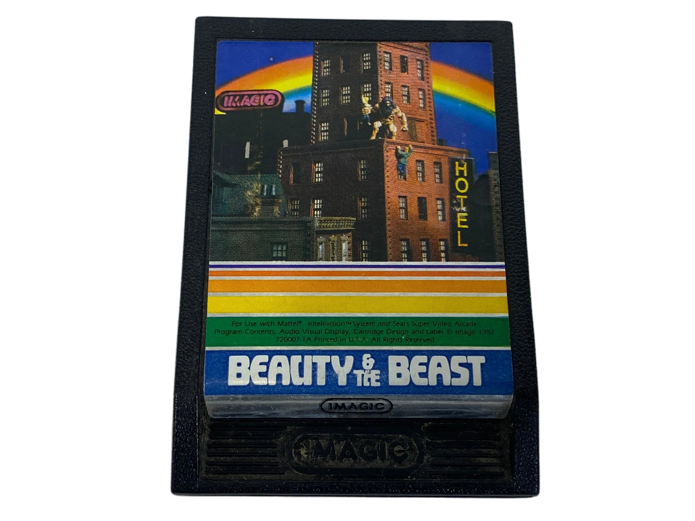 IMAGIC Intellivision New Beauty & The Beast Video Game