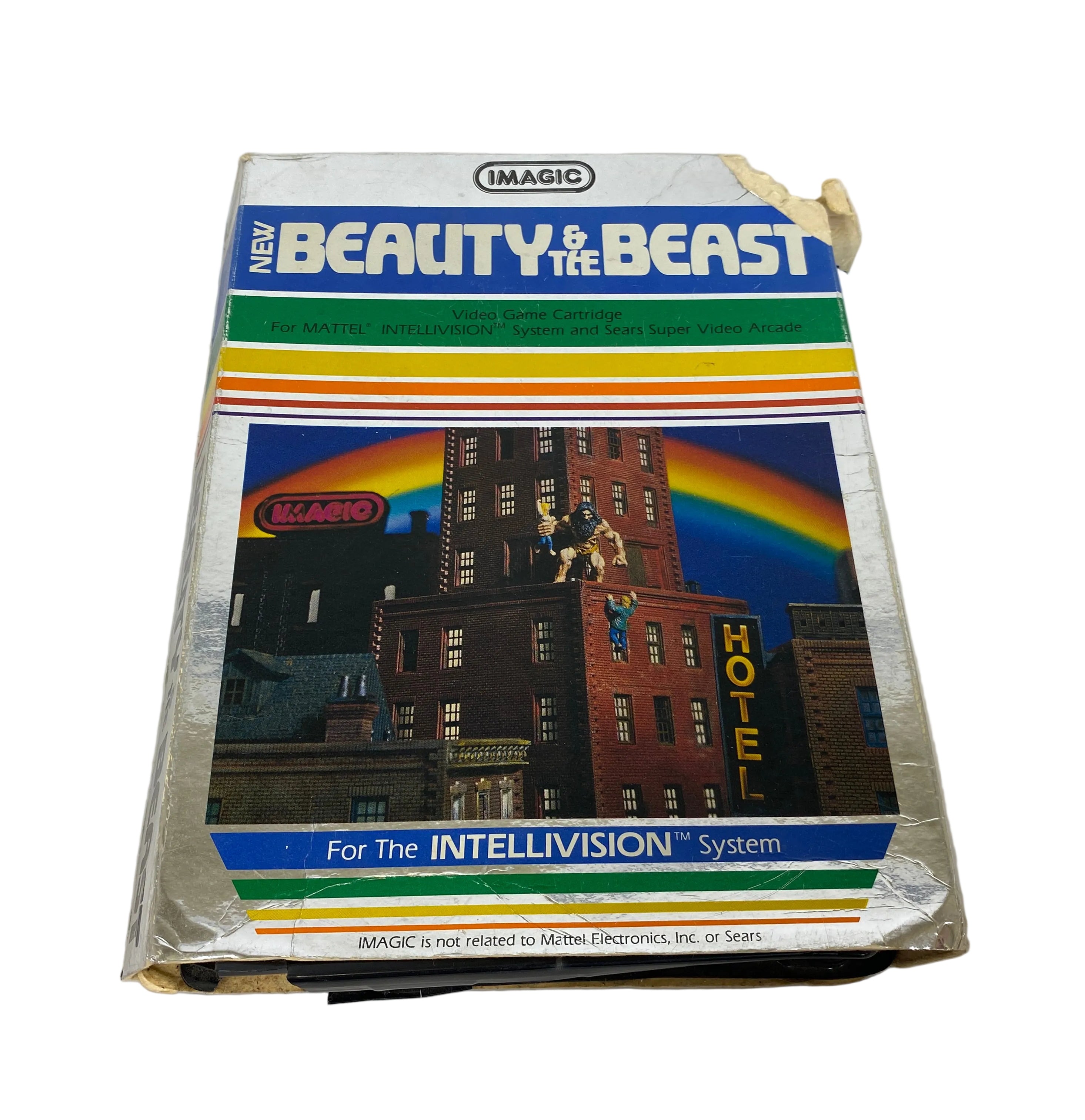 IMAGIC Intellivision New Beauty & The Beast Video Game