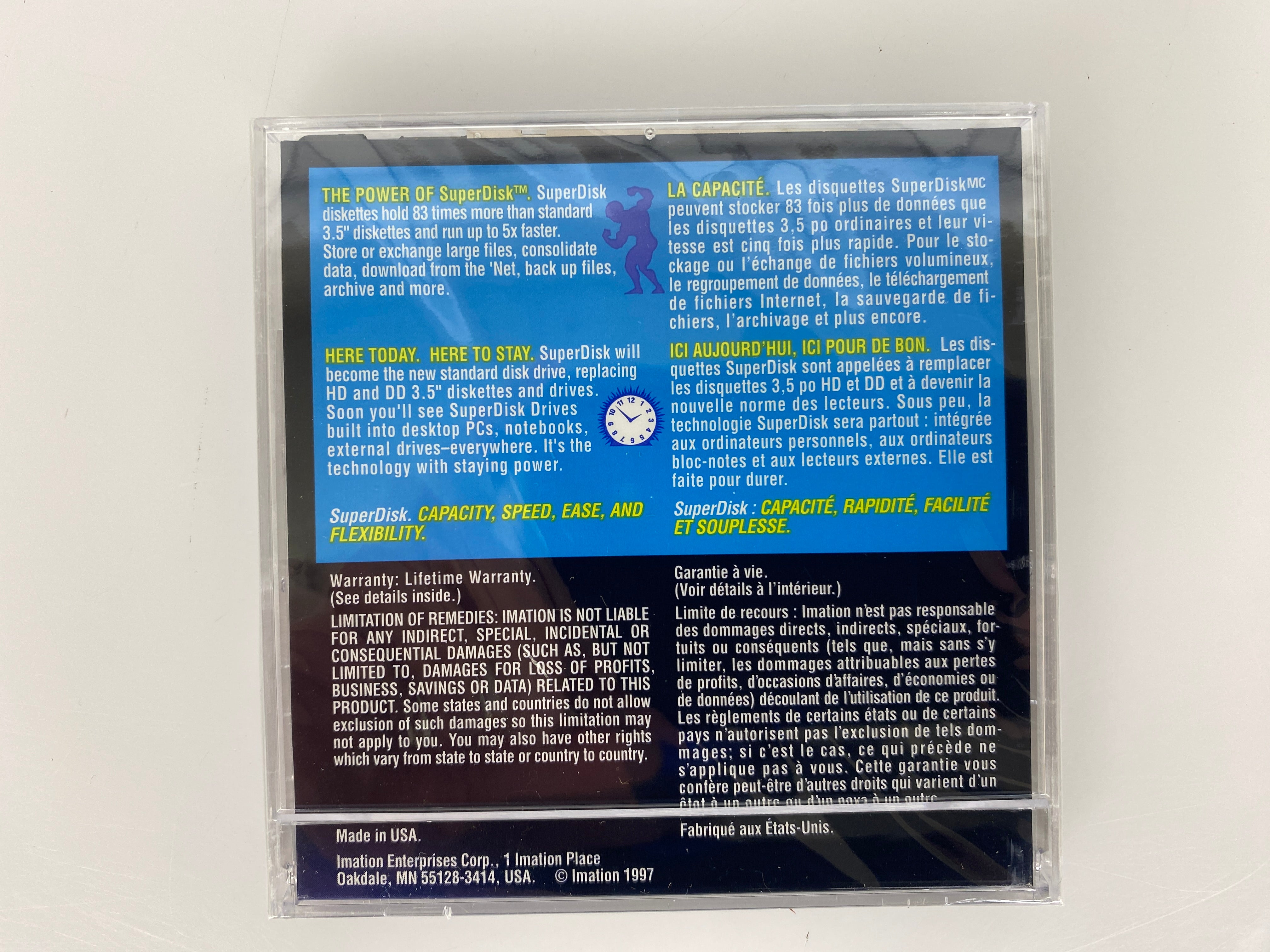 Imation 120MB SuperDisk Diskette *New*