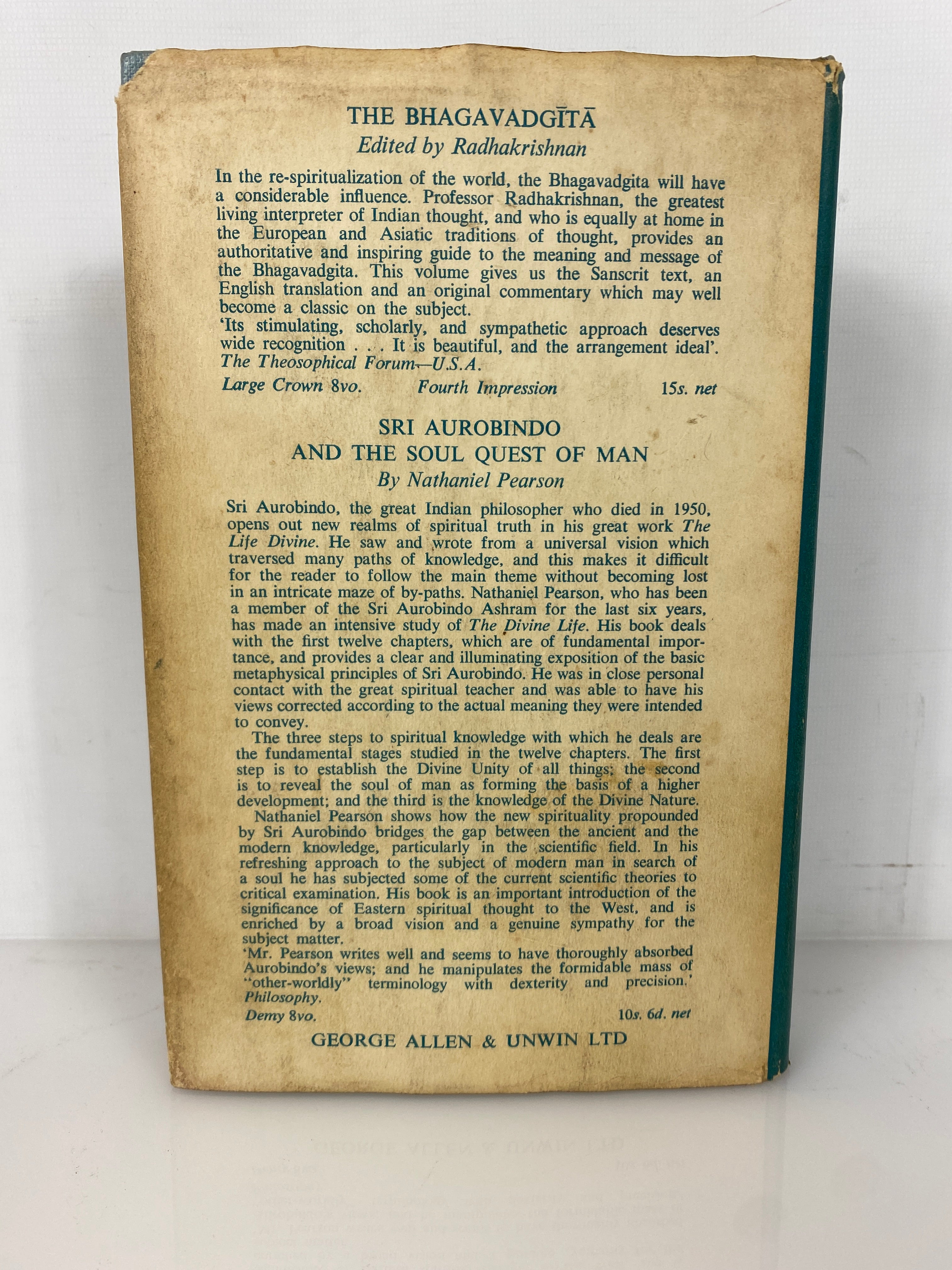 In Days of Great Peace Mouni Sadhu 1957 Second Edition Vintage HC DJ