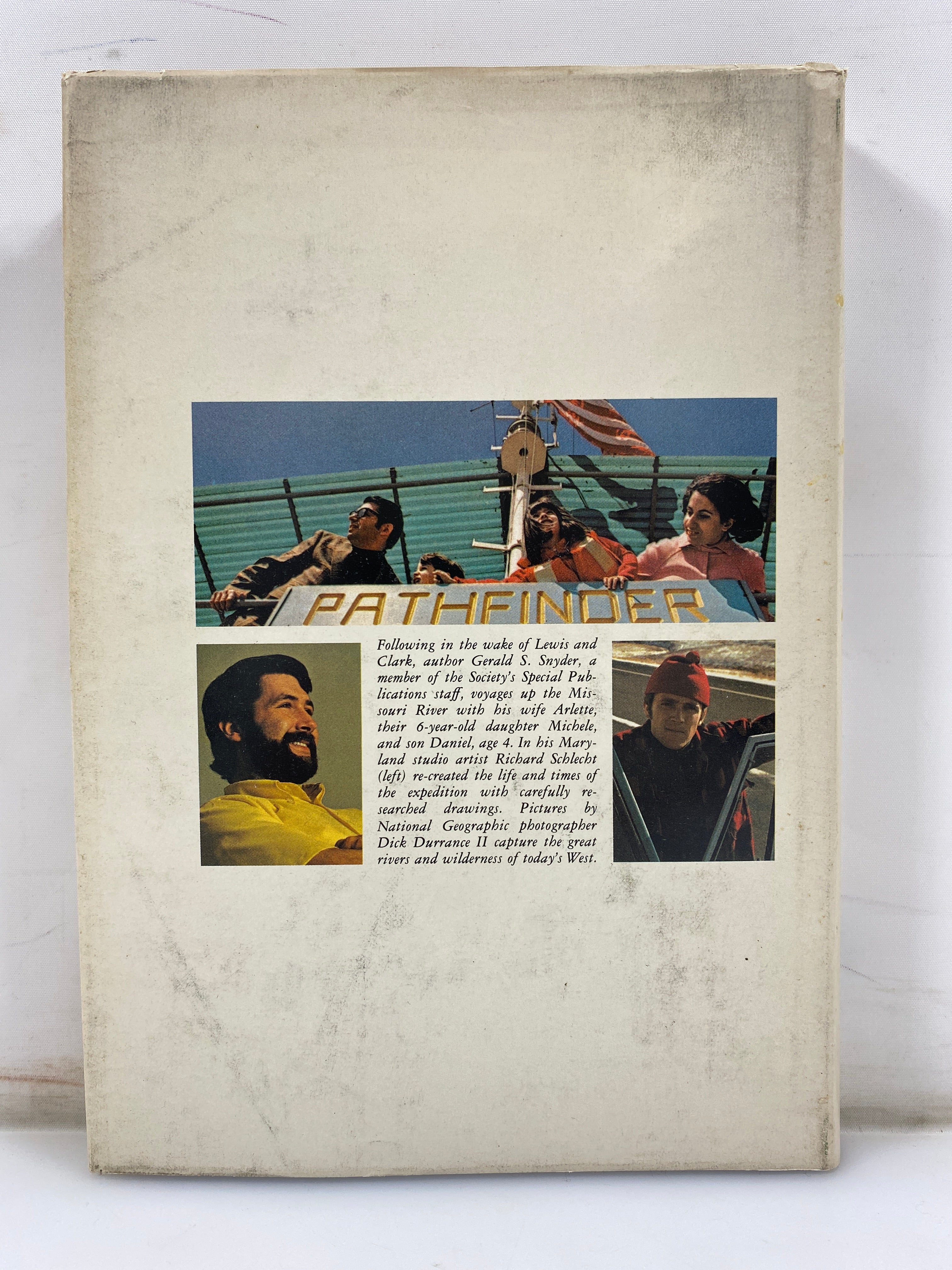 In the Footsteps of Lewis & Clark by Snyder 1970 HCDJ