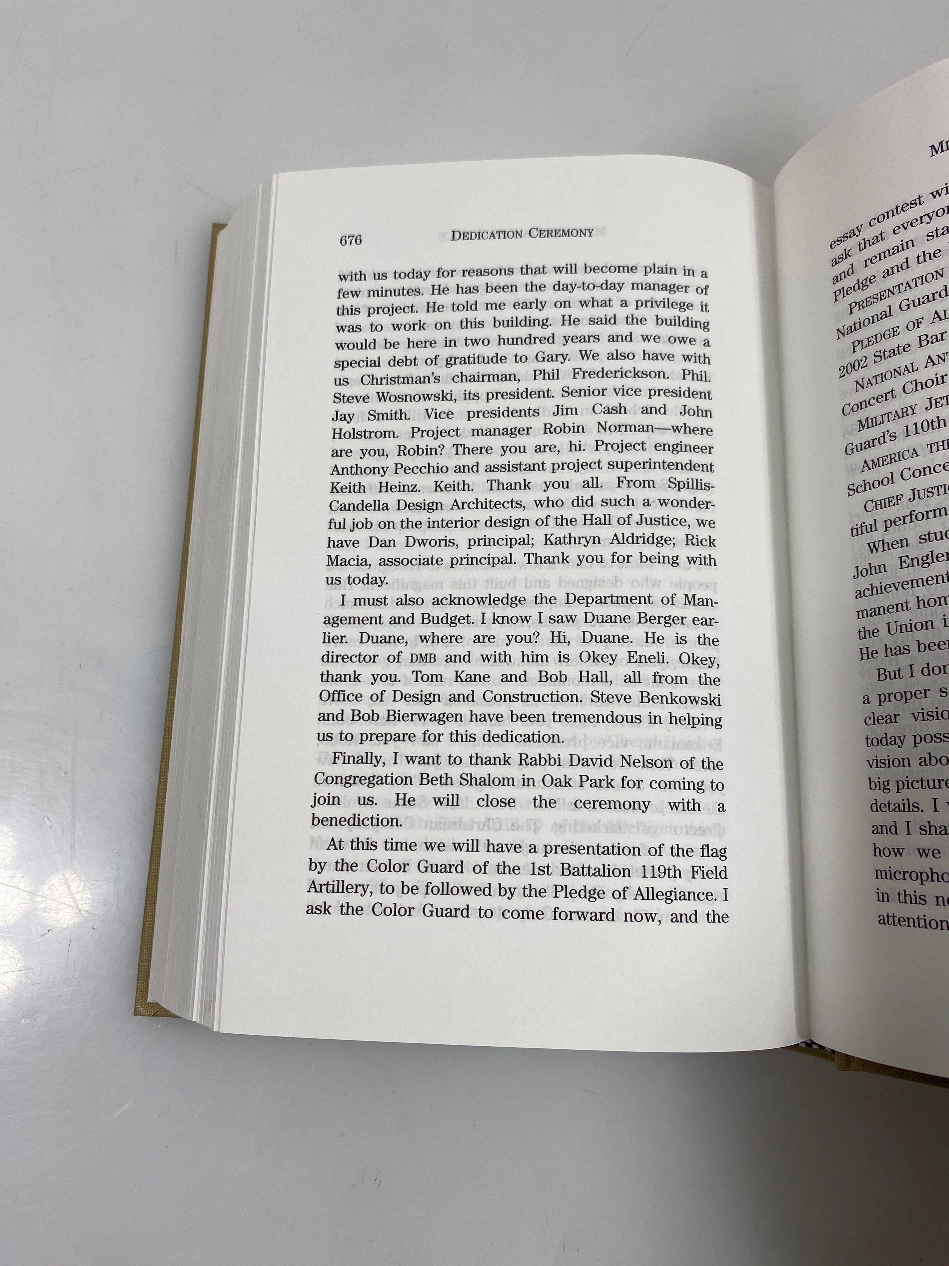 Index to Special Sessions of the Michigan Supreme Court 2004 HC