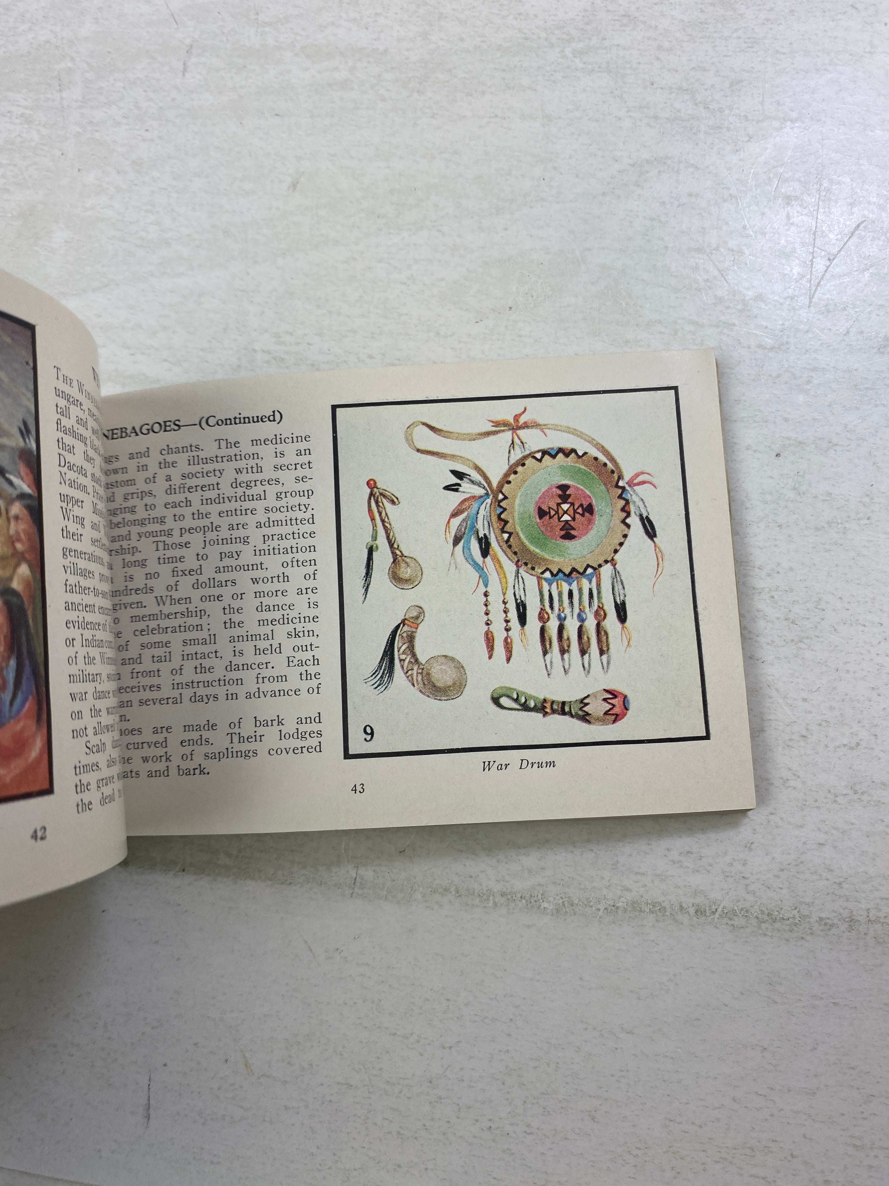 Indians of America Dan Beard Mini Book SC 1935