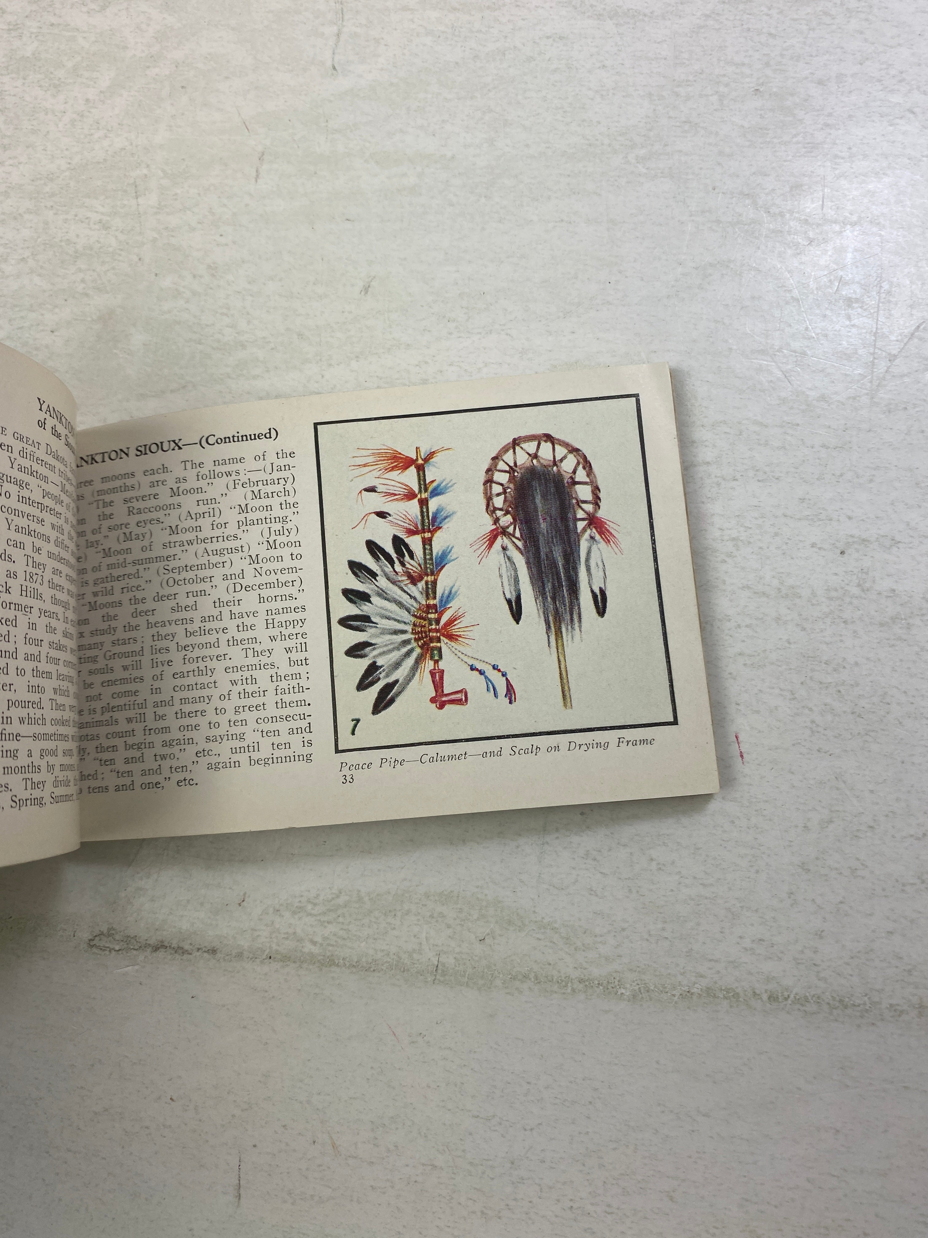 Indians of America Dan Beard Mini Book SC 1935