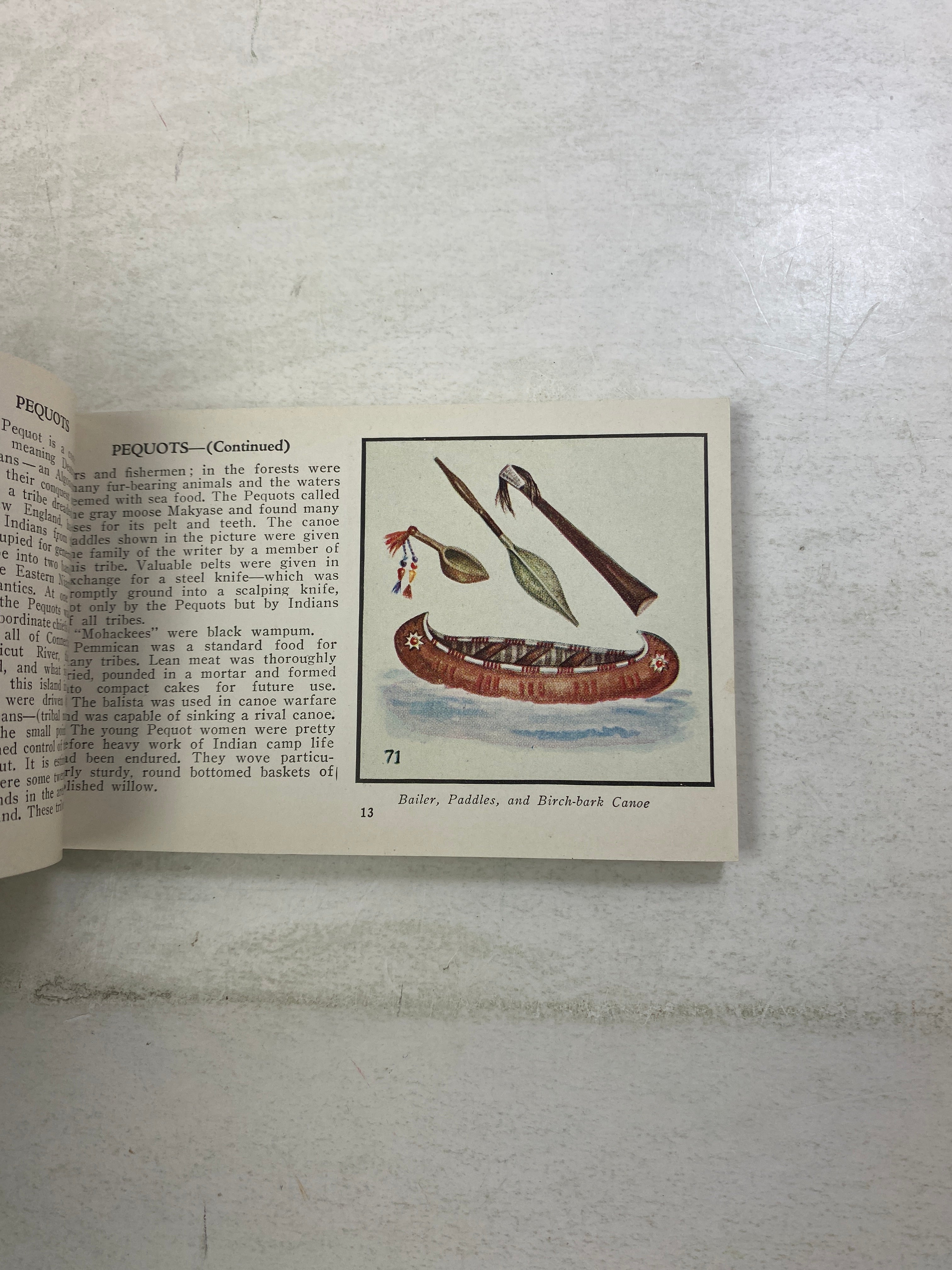 Indians of America Dan Beard Mini Book SC 1935