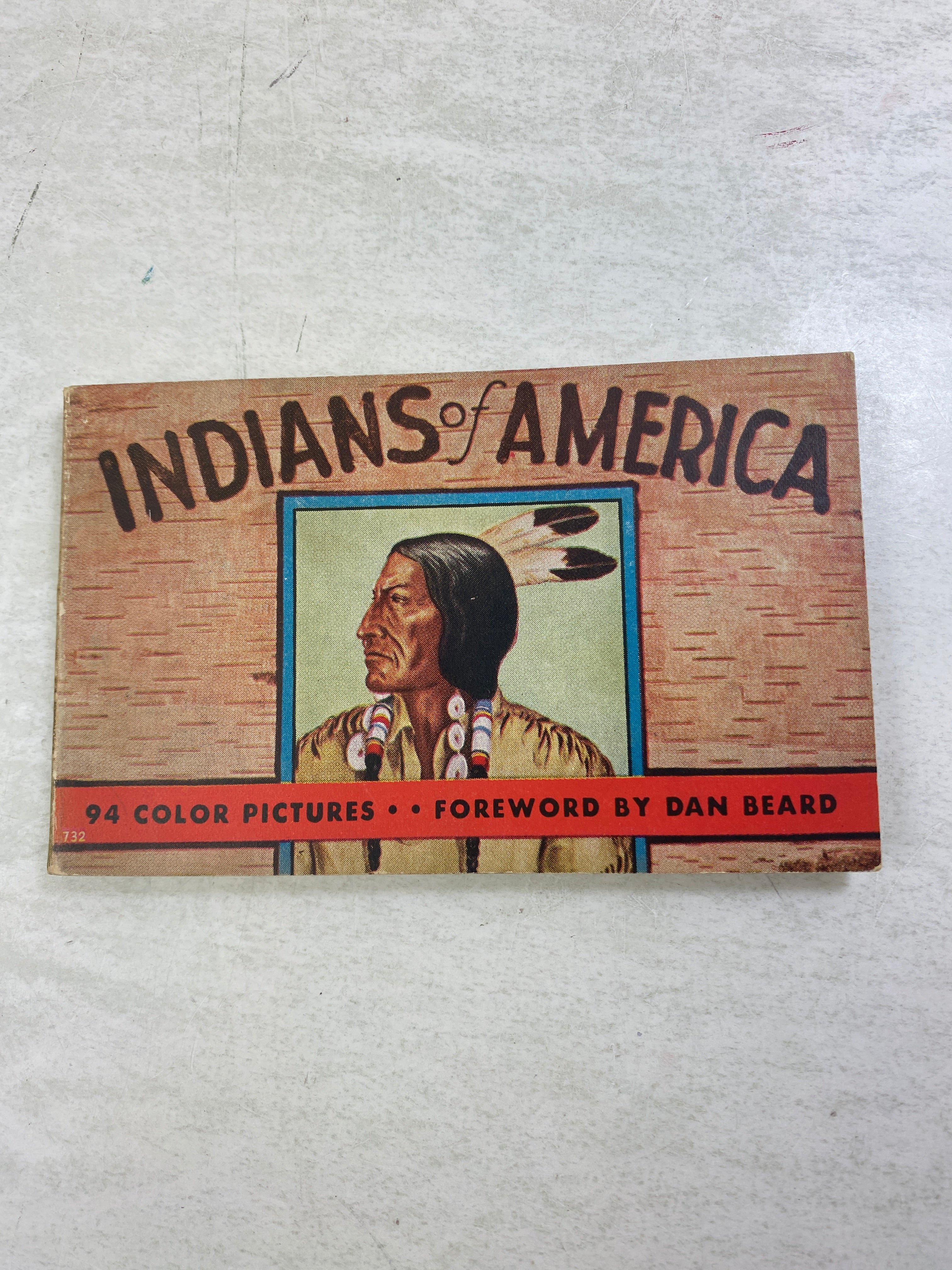Indians of America Dan Beard Mini Book SC 1935