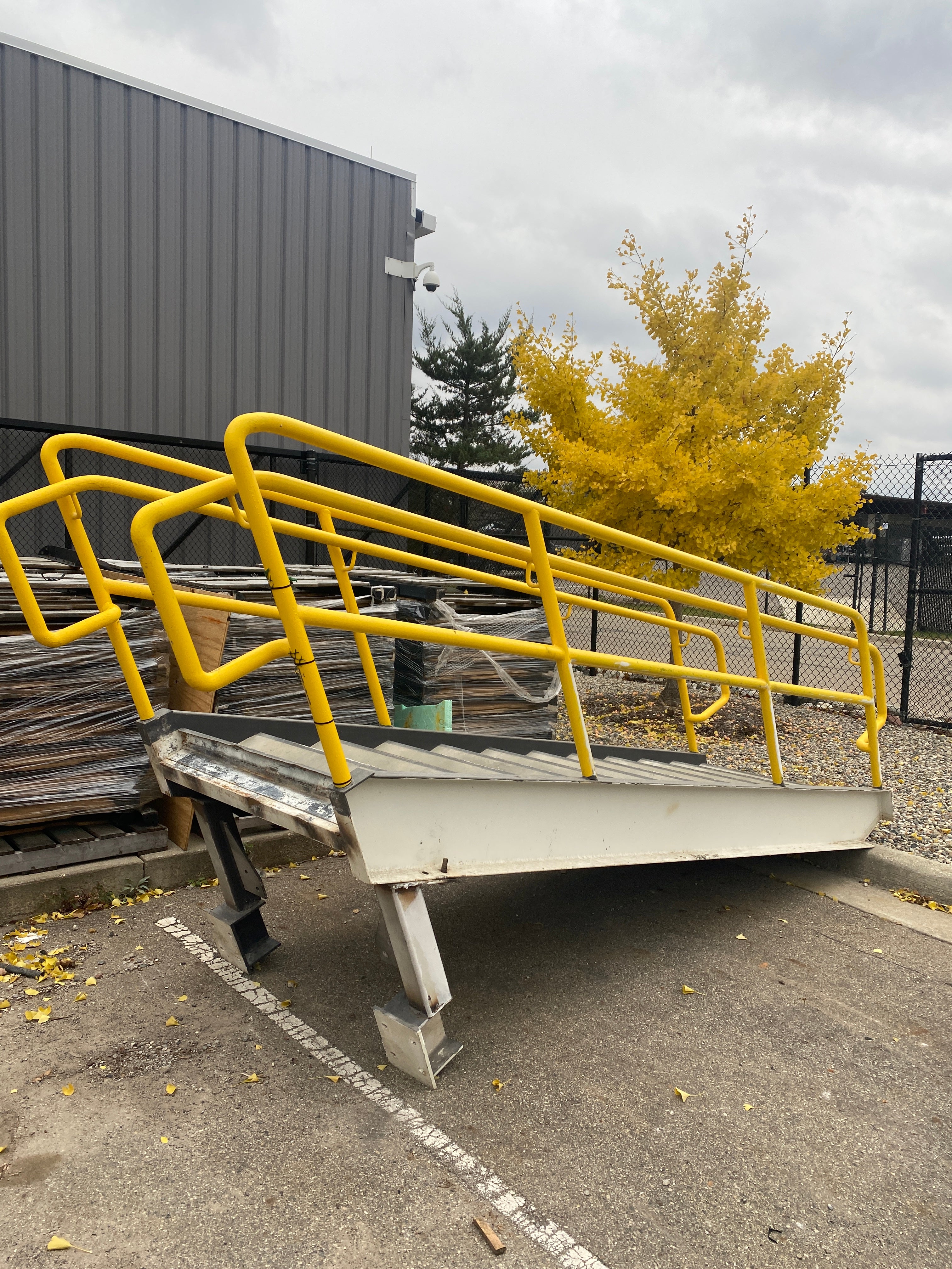 Industrial 11-Step Staircase