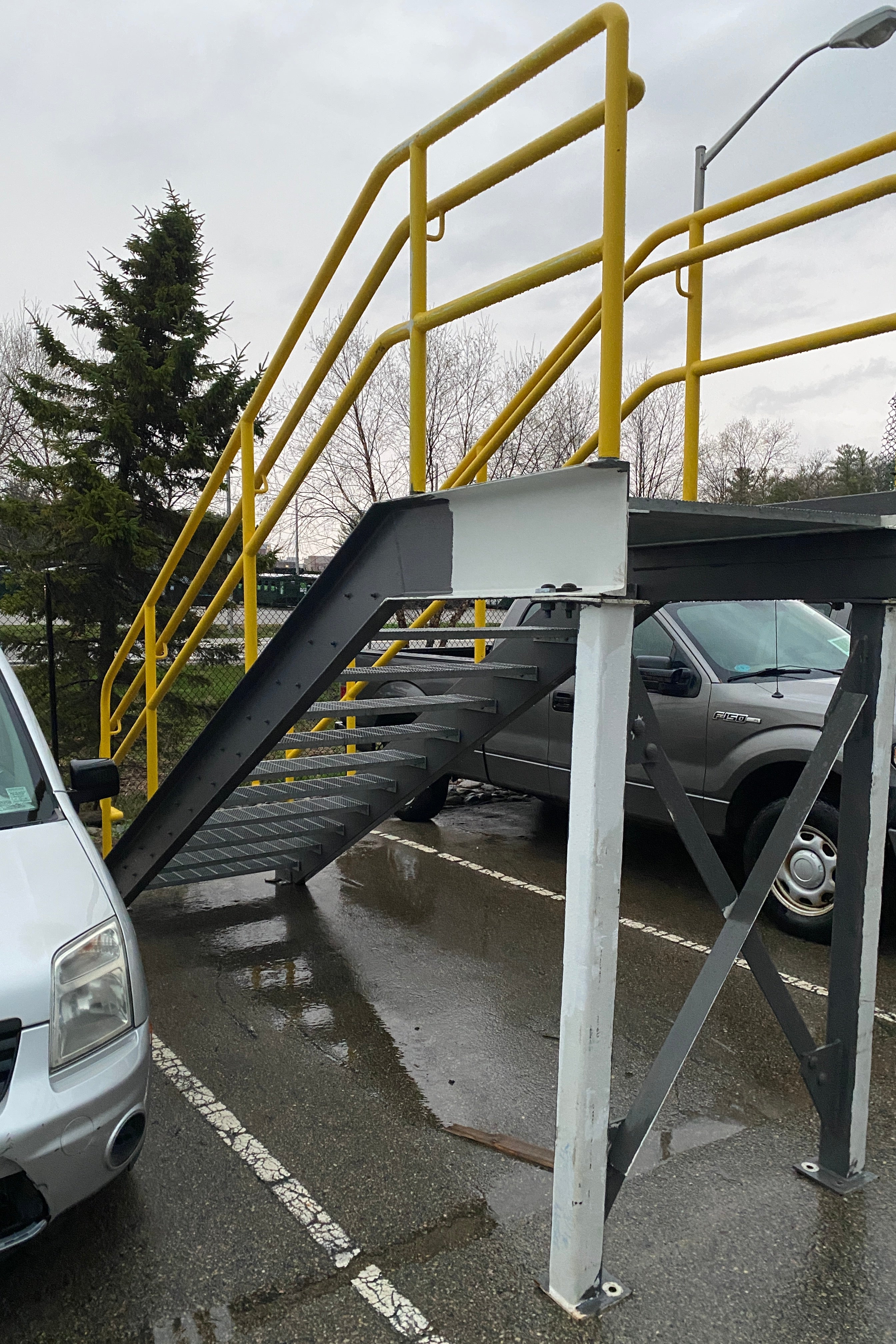 Industrial 12-Step Staircase