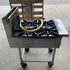 Industrial 4 Heater Stove Top on Wheels