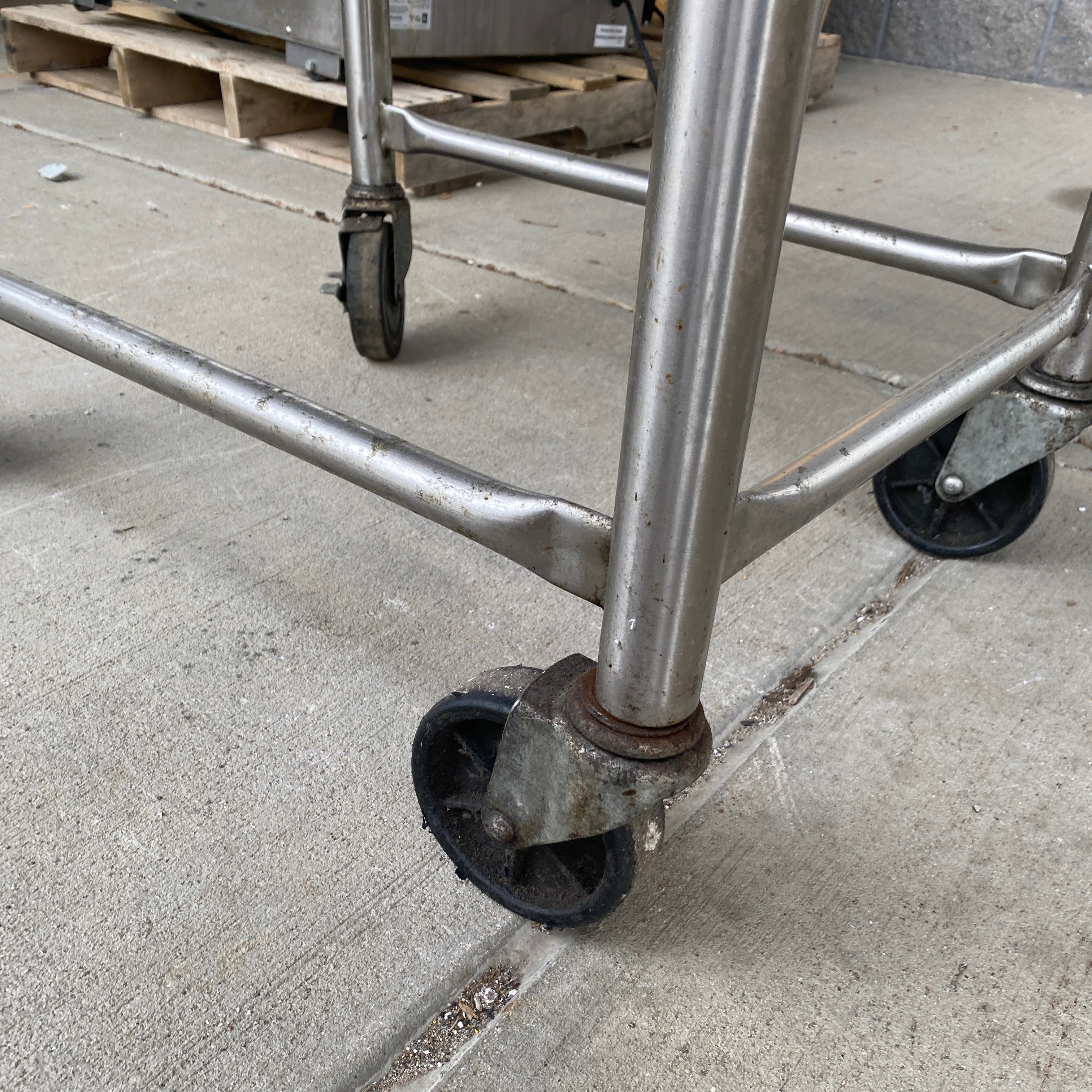Industrial 4 Heater Stove Top on Wheels