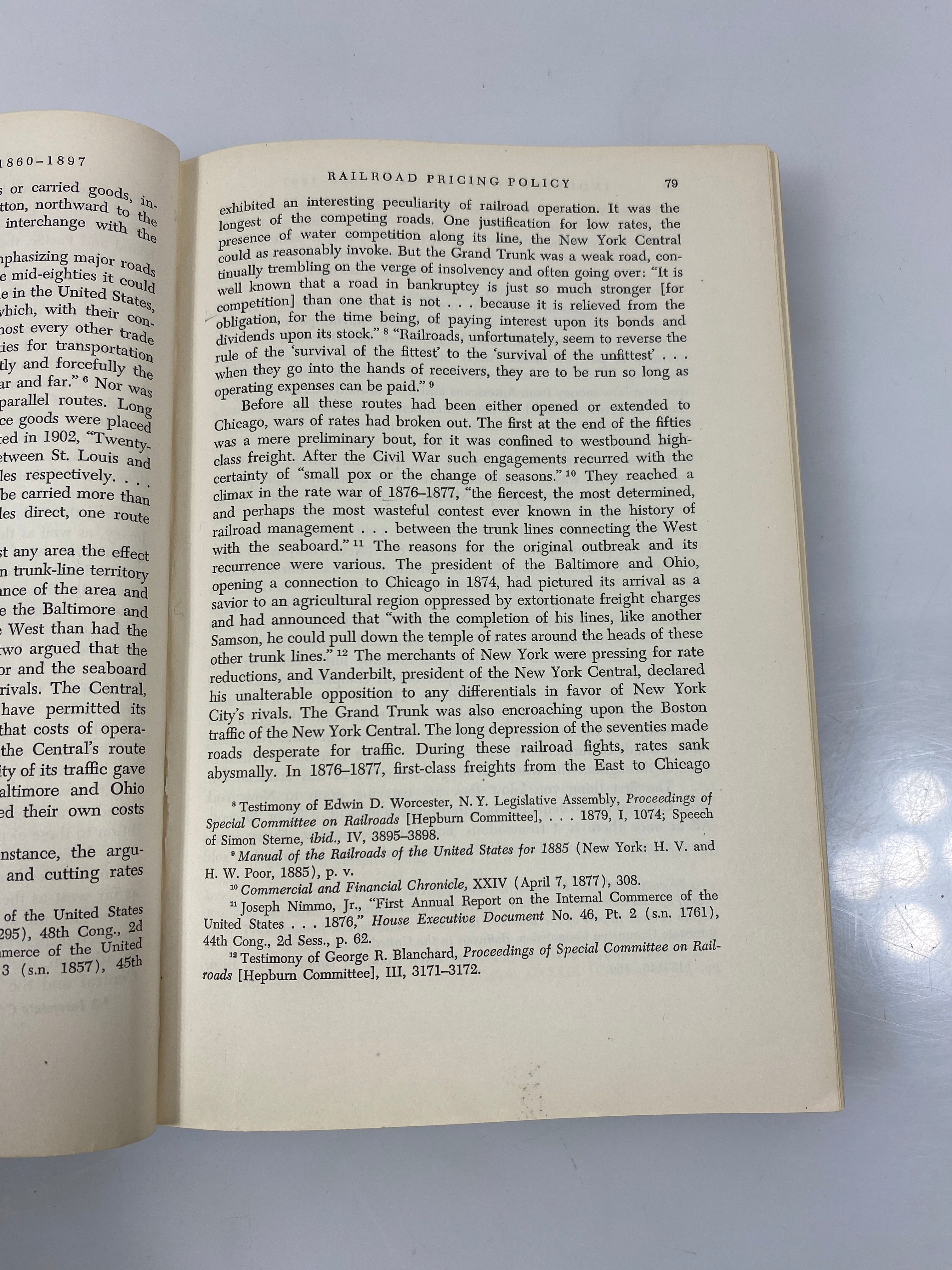 Industry Comes of Age 1860-1897 Vol. VI by Kirkland Ex-library 1961 HC