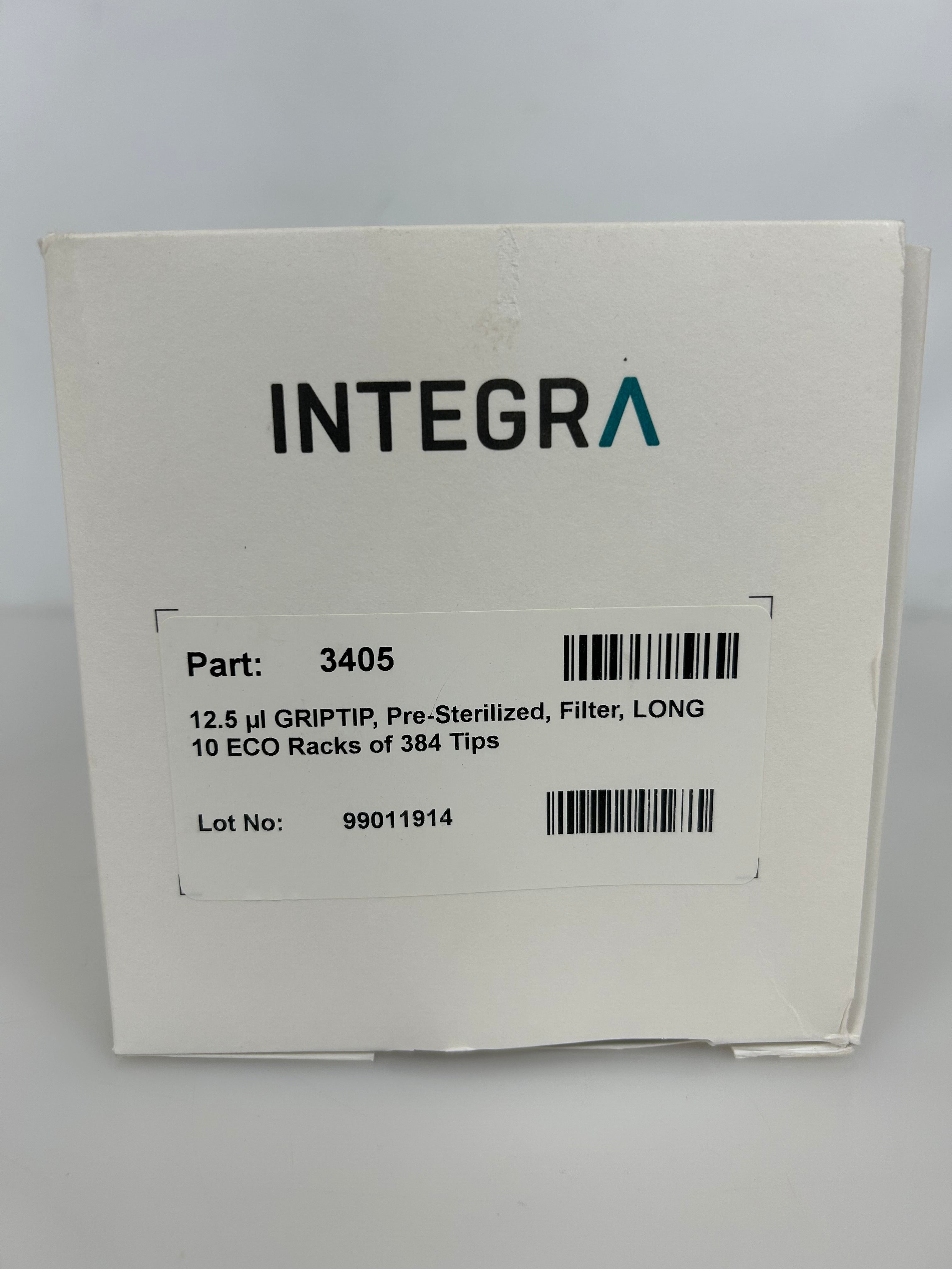 Integra 1250µ Grip Tips Pipettes 384 Rack Long ( 10 Pack)