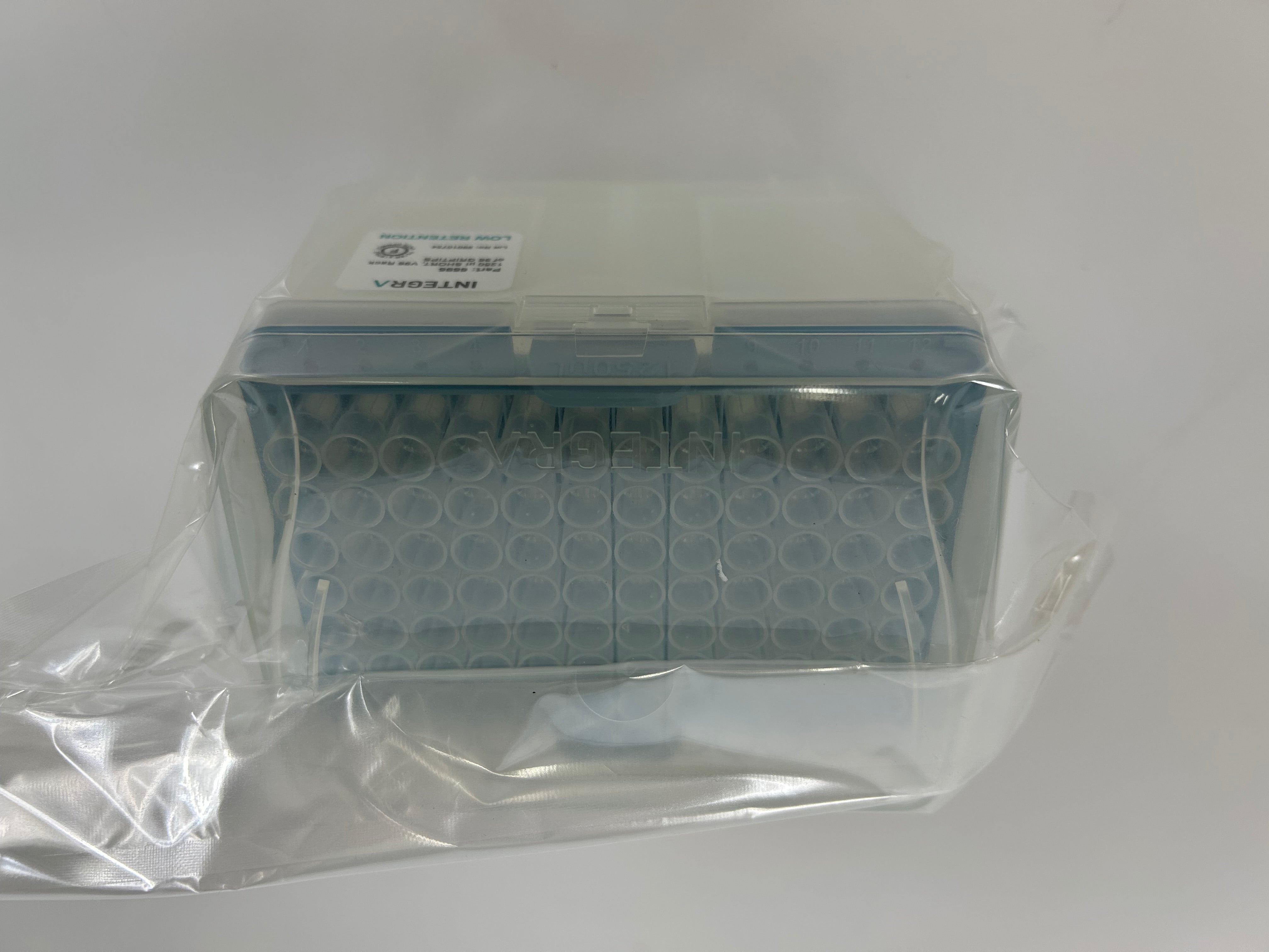 Integra 1250µ Grip Tips Pipettes 96 Rack Low Retention ( 5 Pack)
